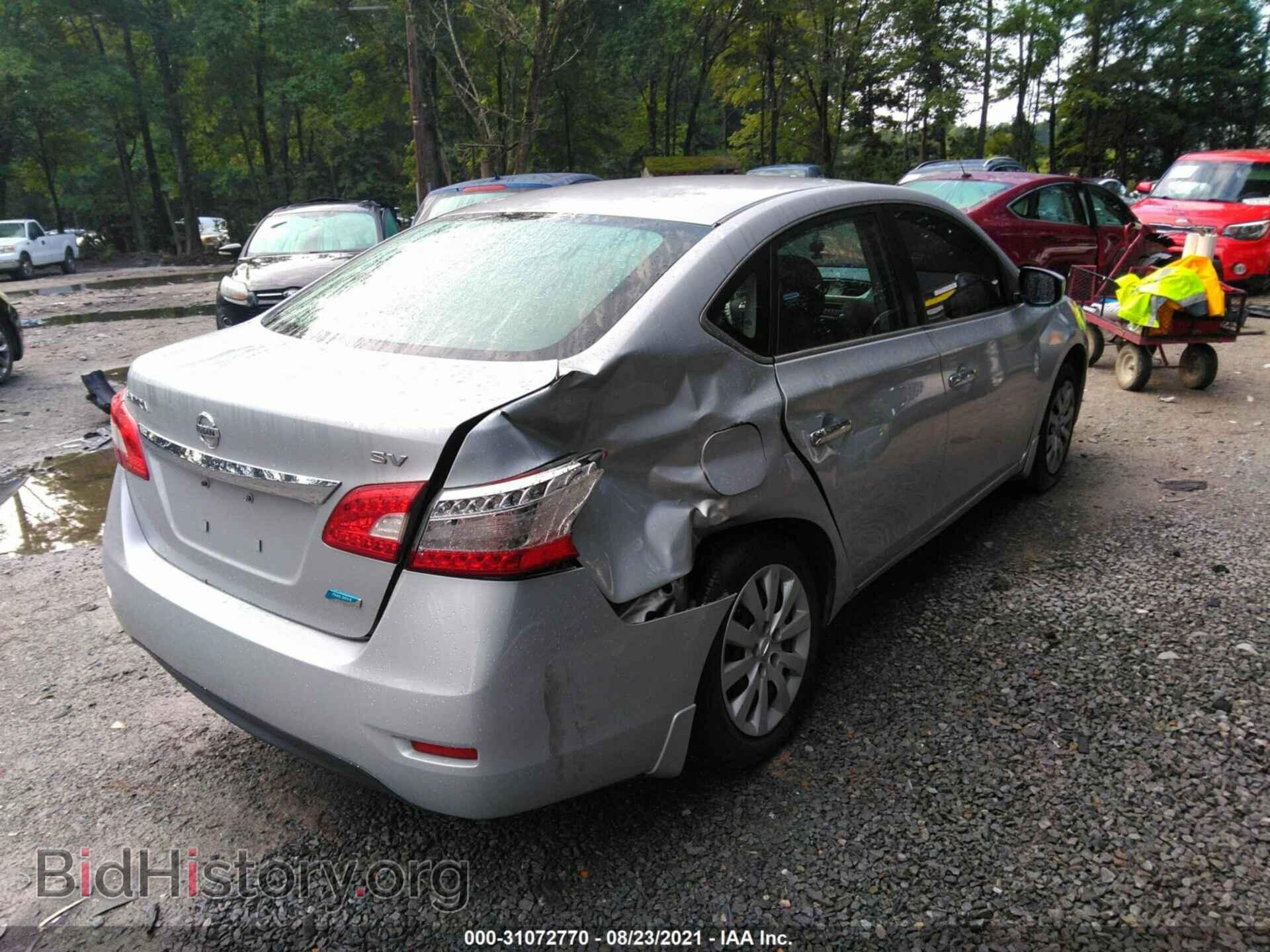 2013 NISSAN SENTRA - VIN: 1N4AB7AP1DN901430 - Фото 4