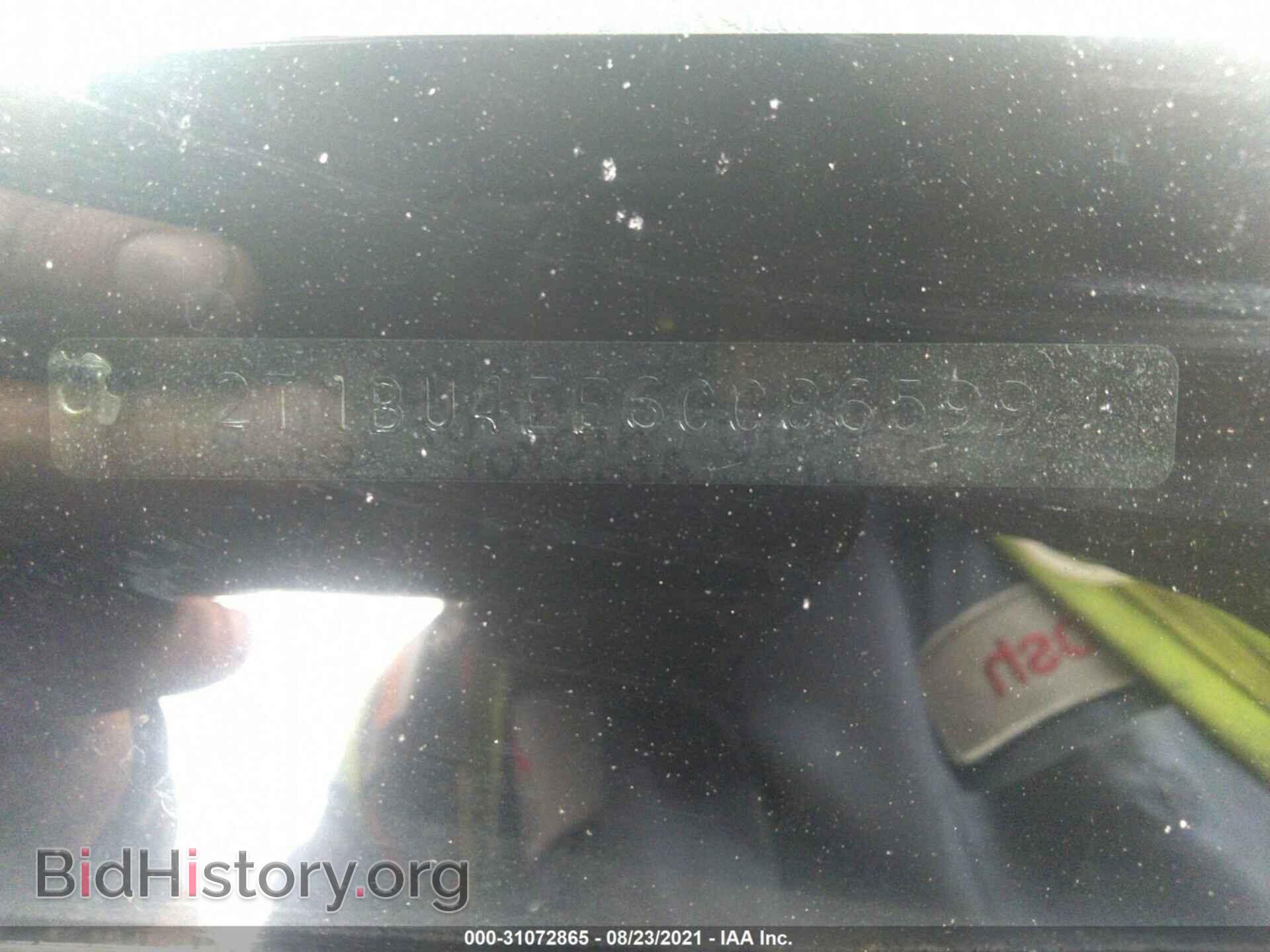 2012 TOYOTA COROLLA - VIN: 2T1BU4EE6CC865994 - Фото 9