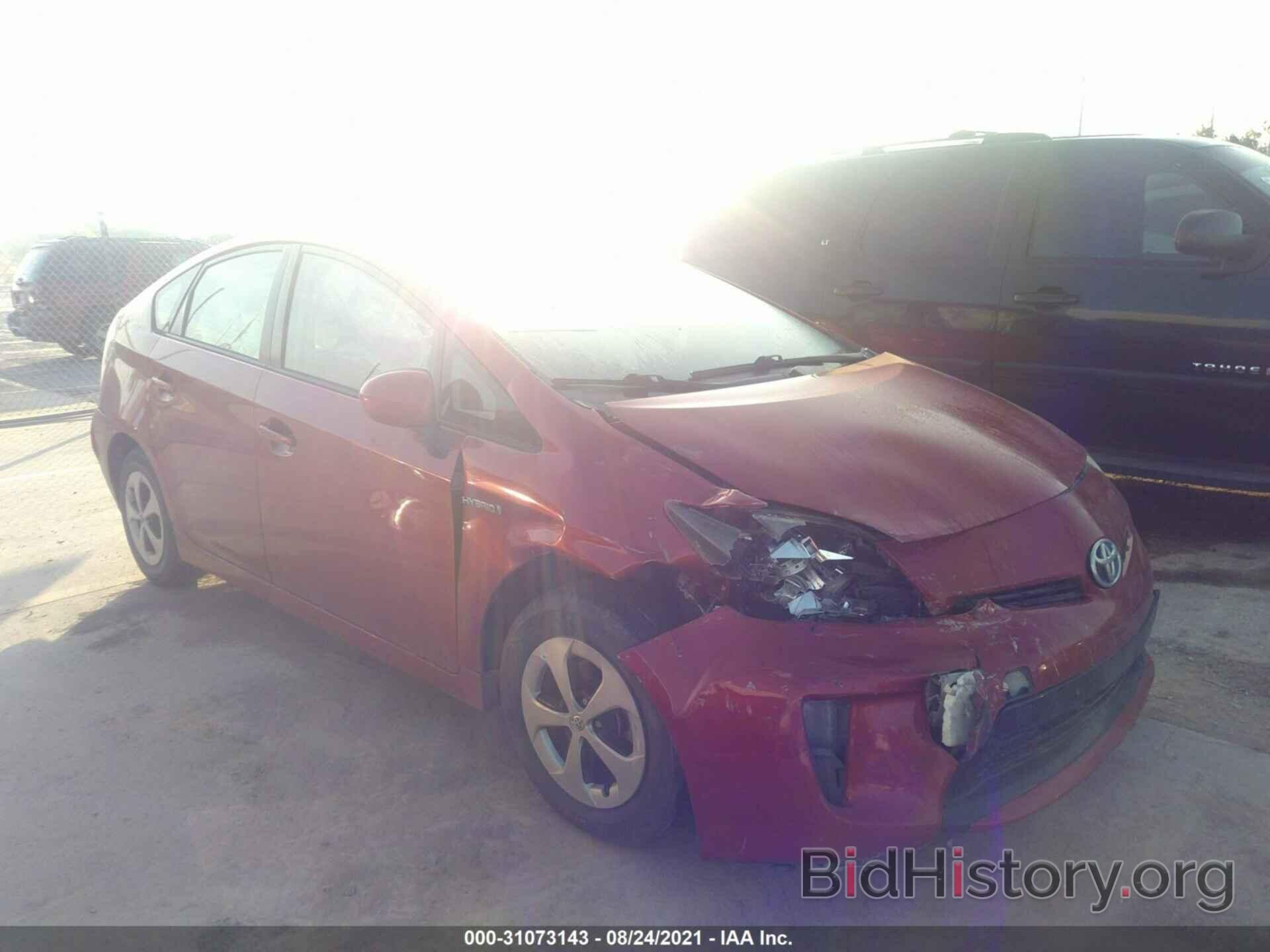 Фотография JTDKN3DU8D1674163 - TOYOTA PRIUS 2013