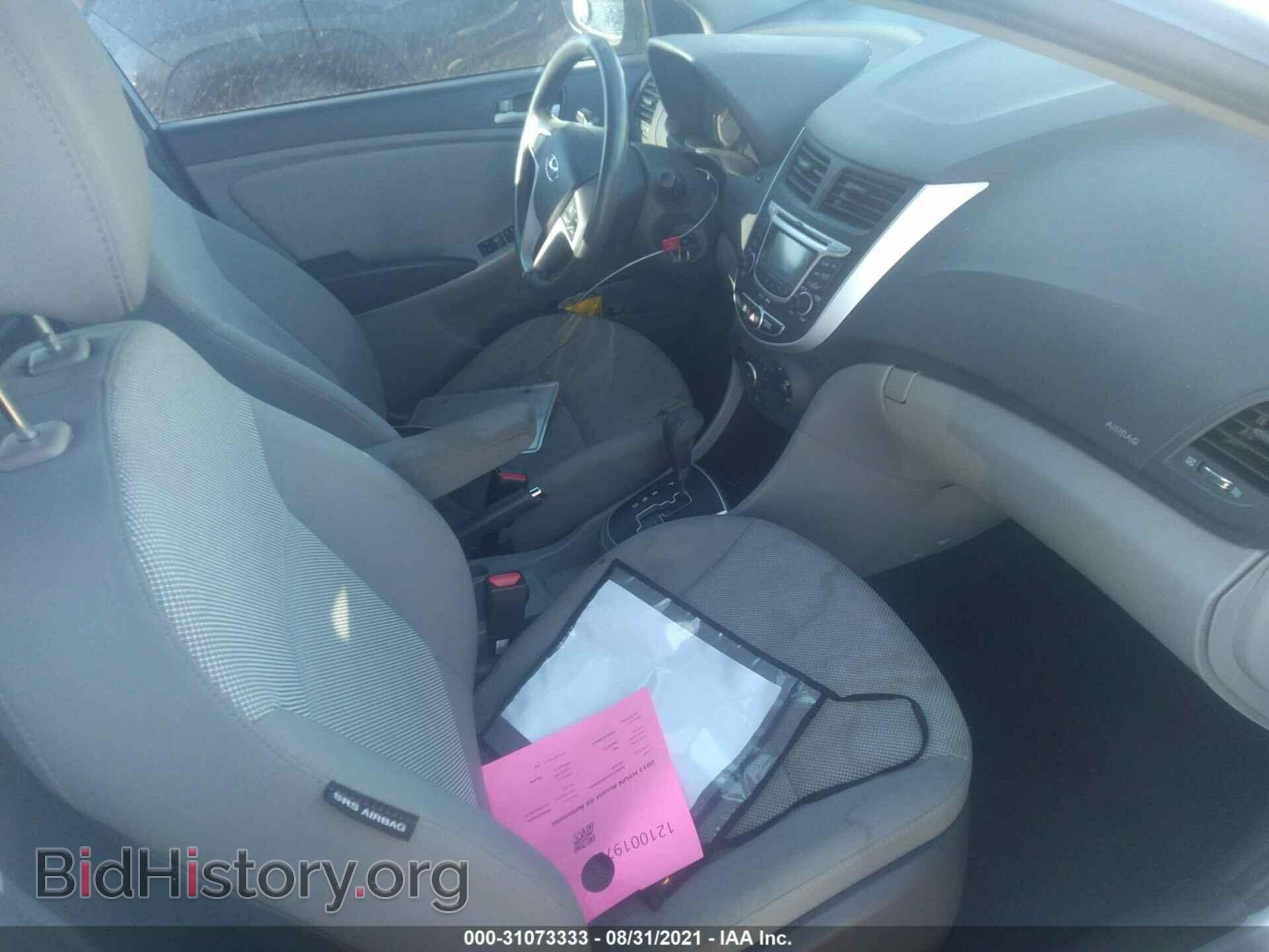 2013 HYUNDAI ACCENT - VIN: KMHCT5AE2DU066636 - Фото 5