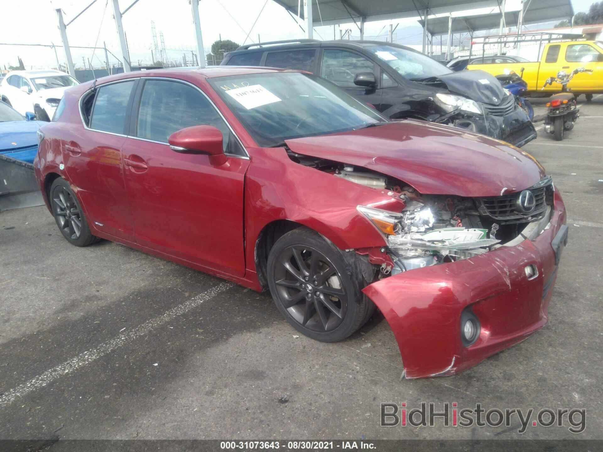 Photo JTHKD5BH7D2170412 - LEXUS CT 200H 2013