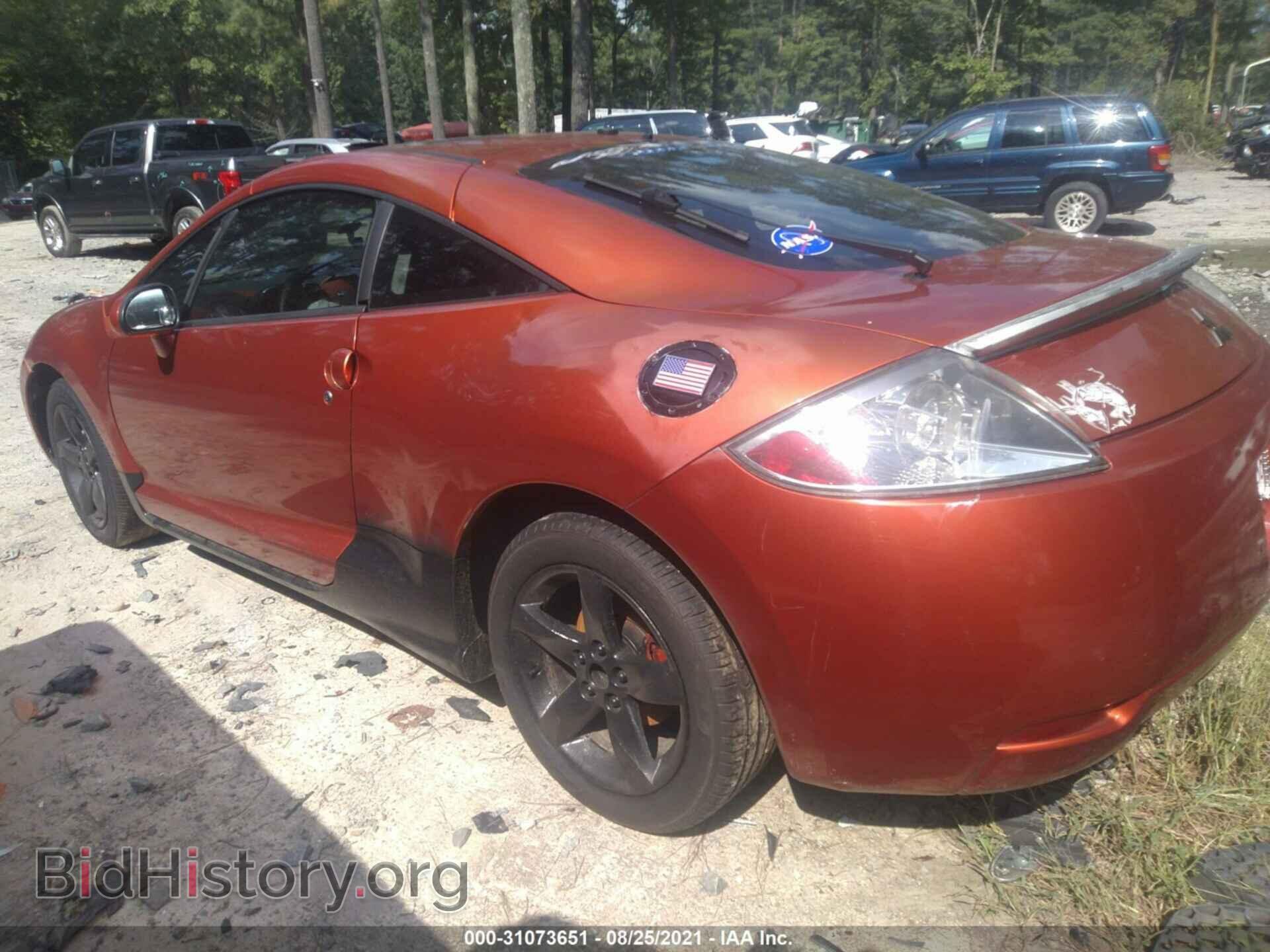 2007 MITSUBISHI ECLIPSE - VIN: 4A3AK34T67E013169 - Фото 3