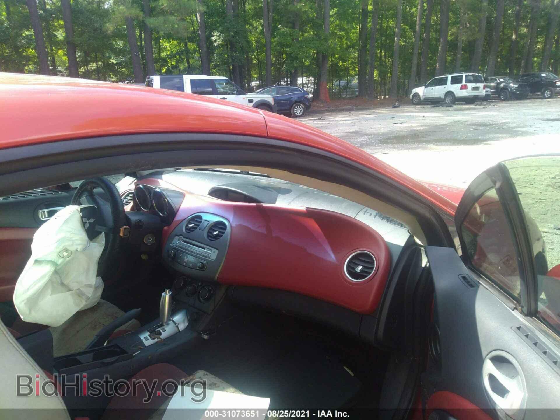 2007 MITSUBISHI ECLIPSE - VIN: 4A3AK34T67E013169 - Фото 5