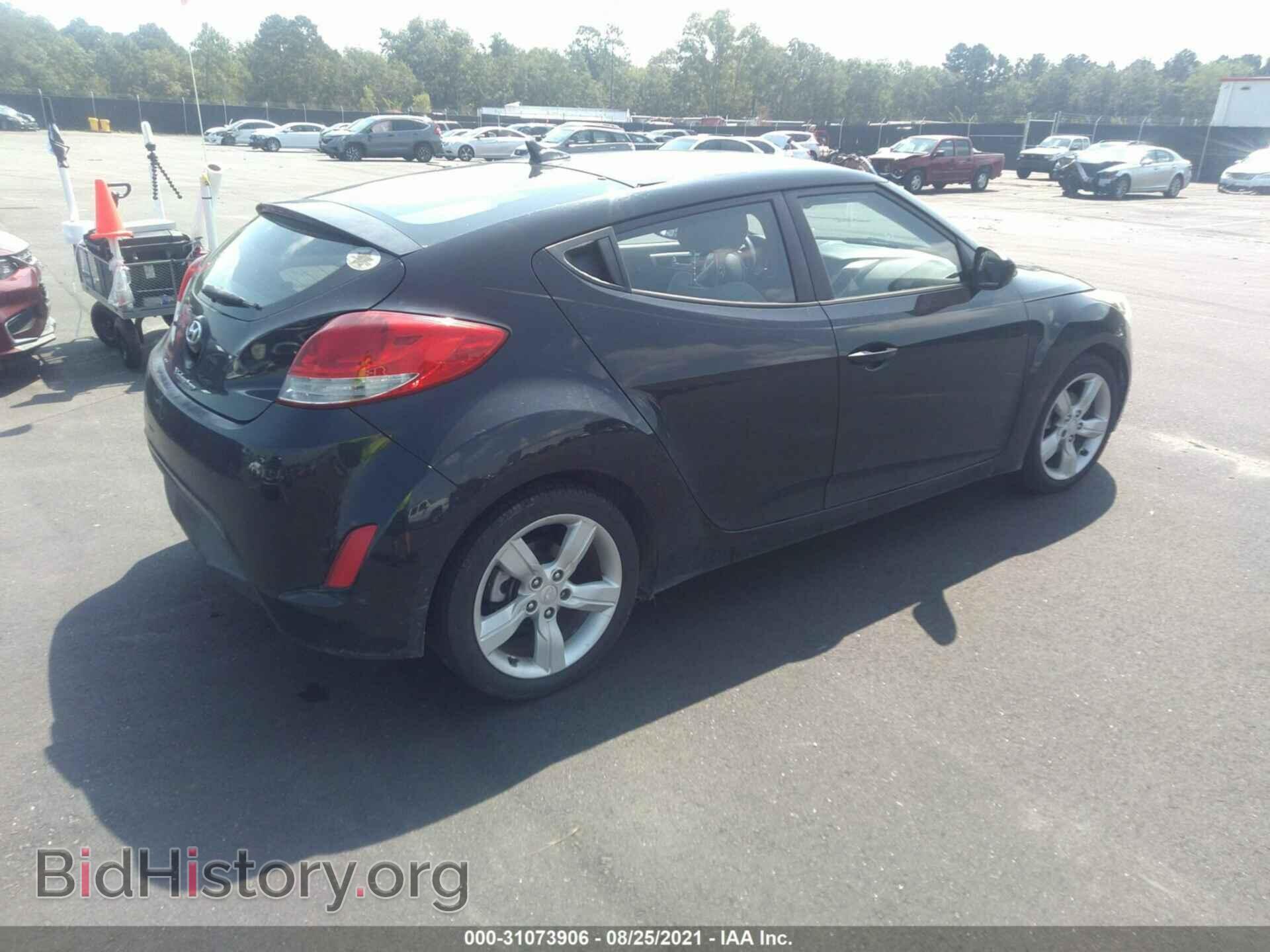 2012 HYUNDAI VELOSTER - VIN: KMHTC6AD4CU032306 - Фото 4