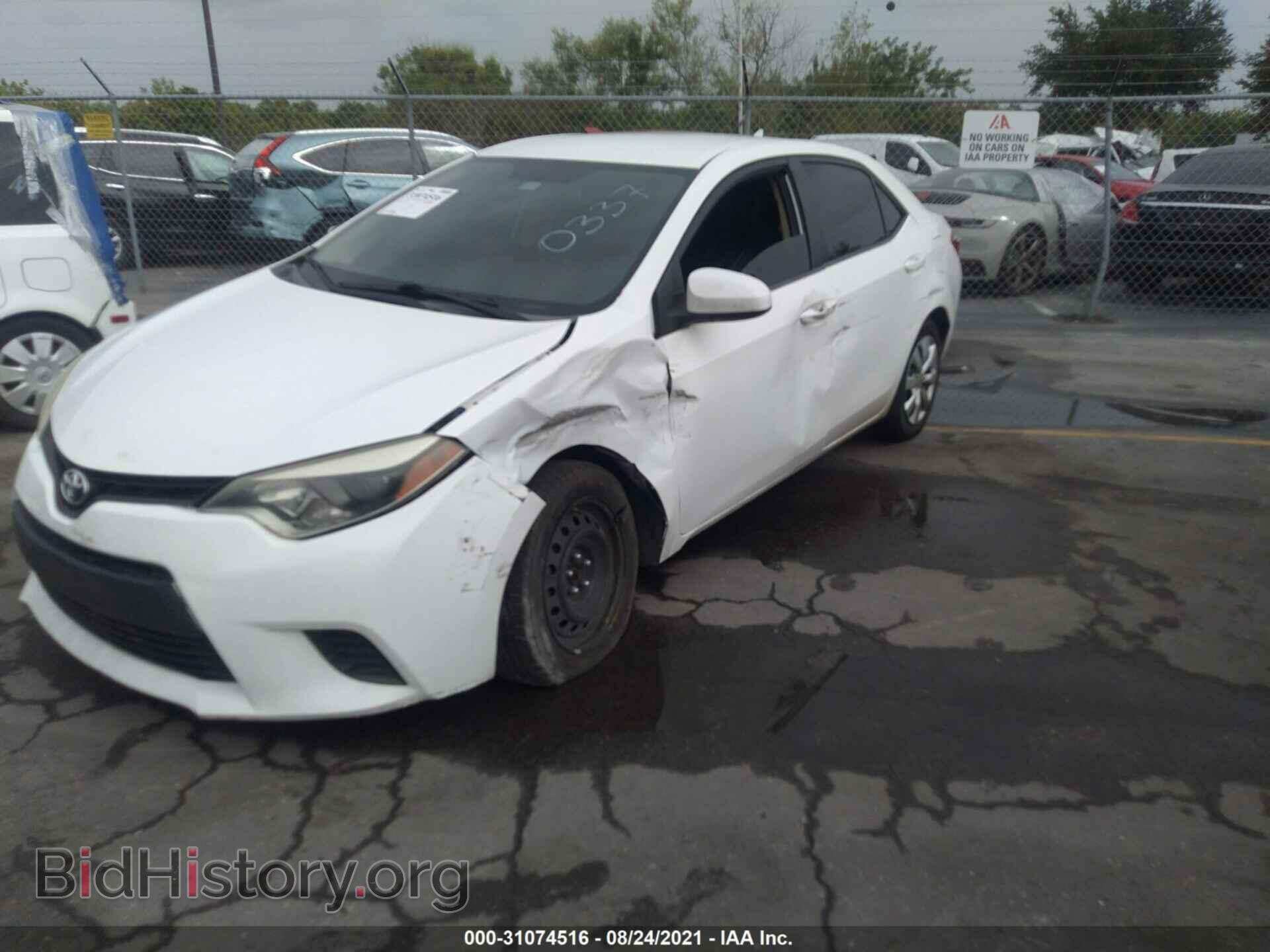 2014 TOYOTA COROLLA - VIN: 2T1BURHE9EC030337 - Фото 2