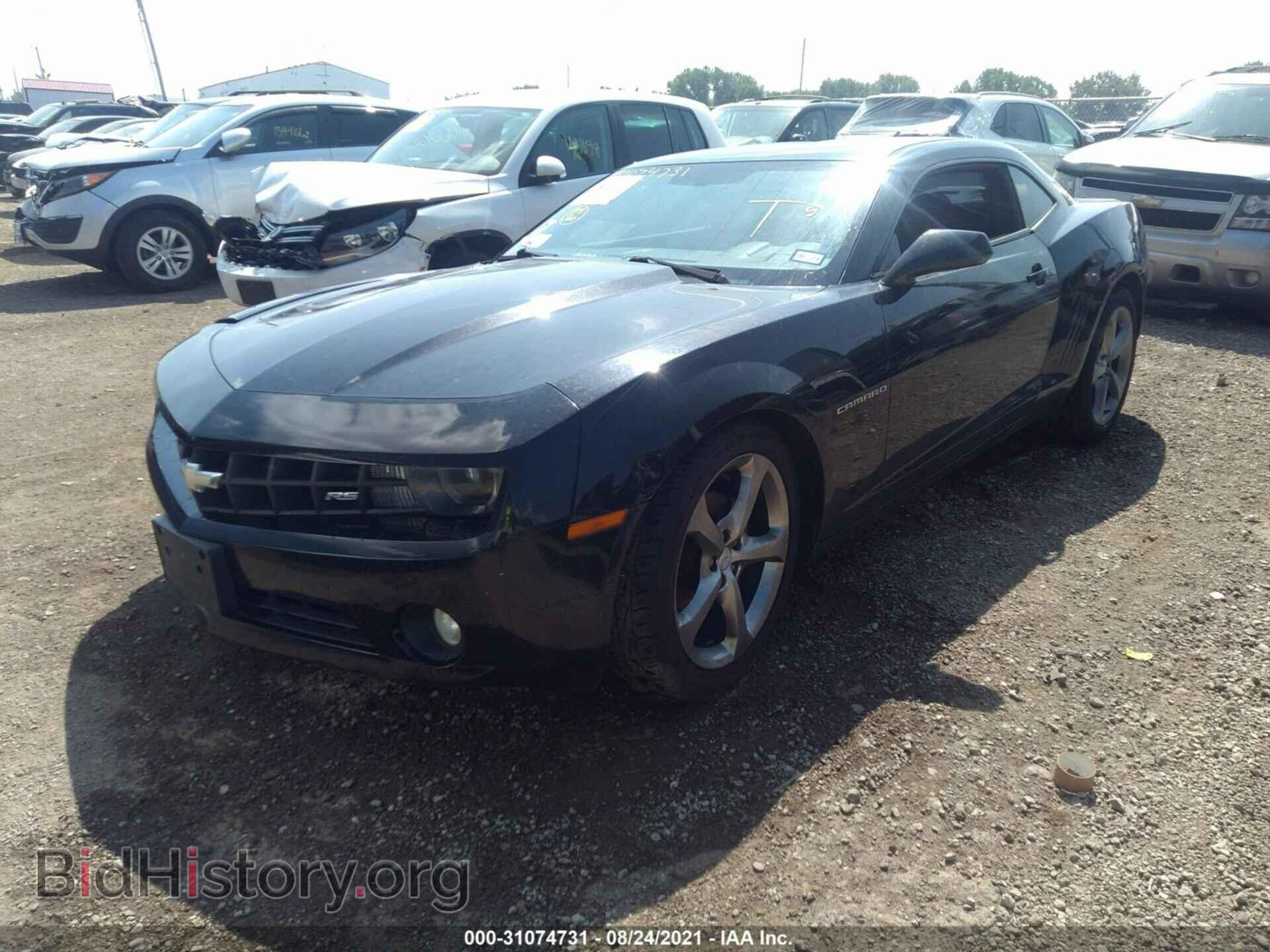2013 CHEVROLET CAMARO - VIN: 2G1FB1E34D9222655 - Фото 2
