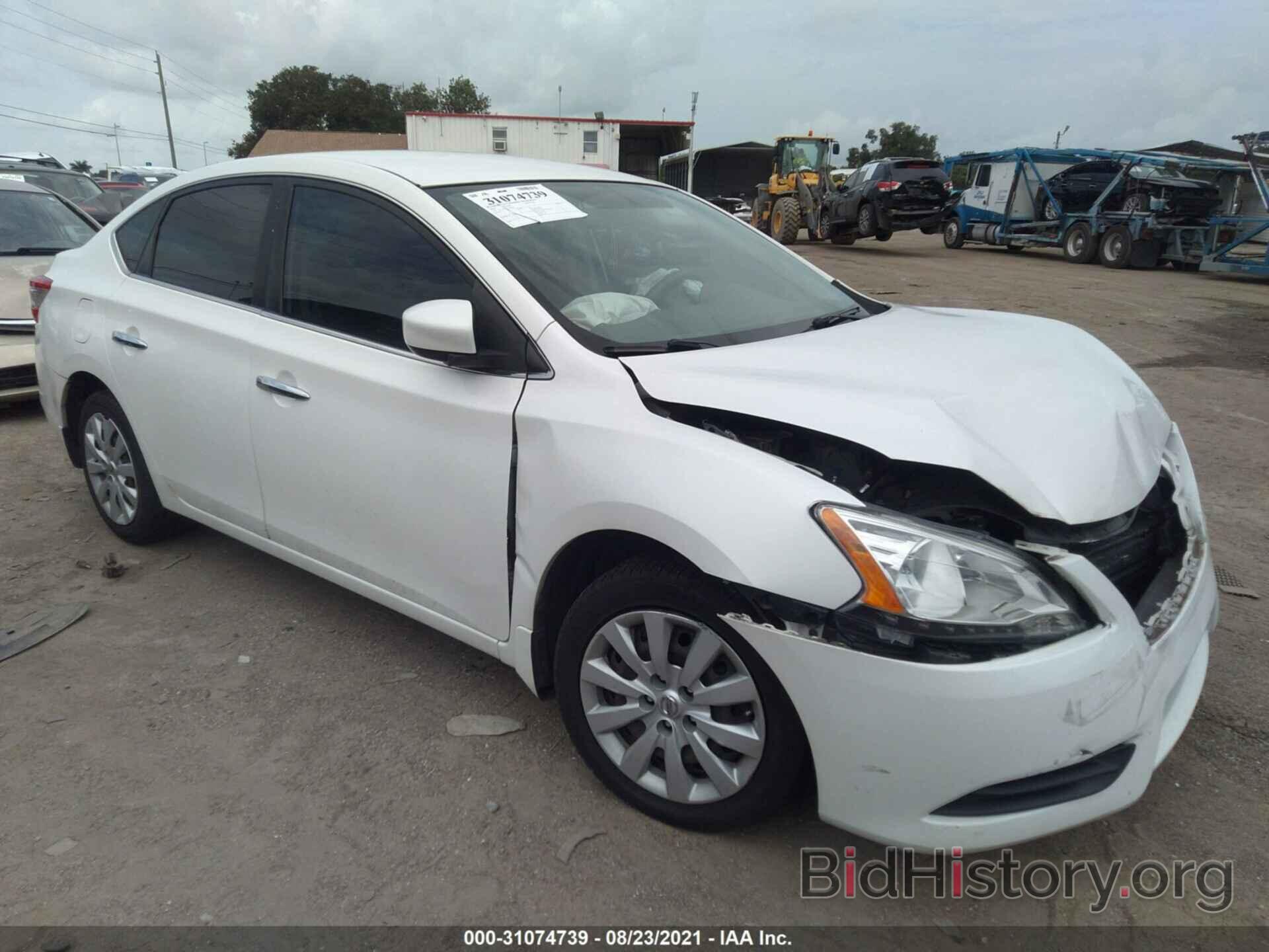 Photo 3N1AB7AP1EL617438 - NISSAN SENTRA 2014