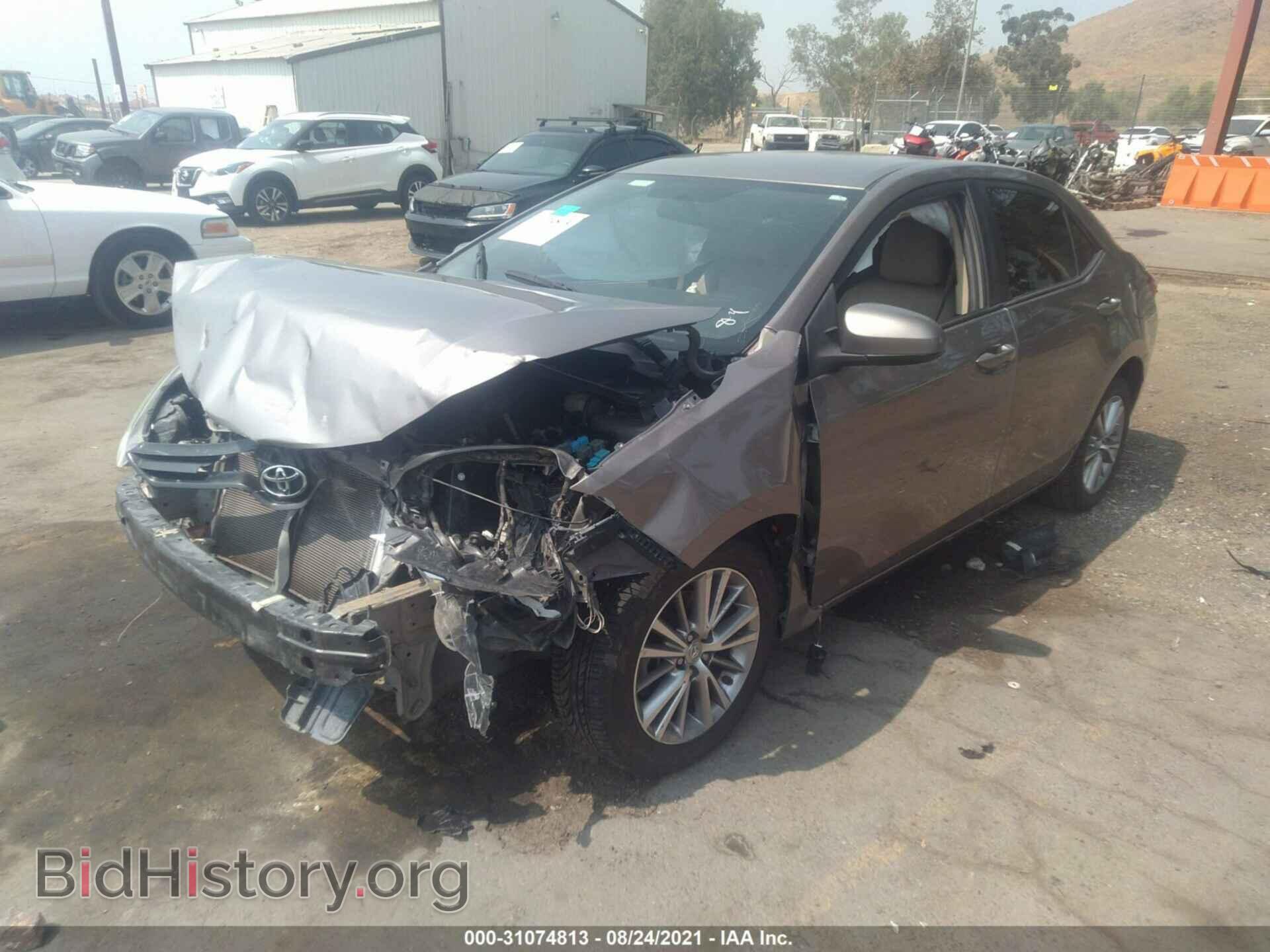 2014 TOYOTA COROLLA - VIN: 2T1BURHE2EC185053 - Фото 2