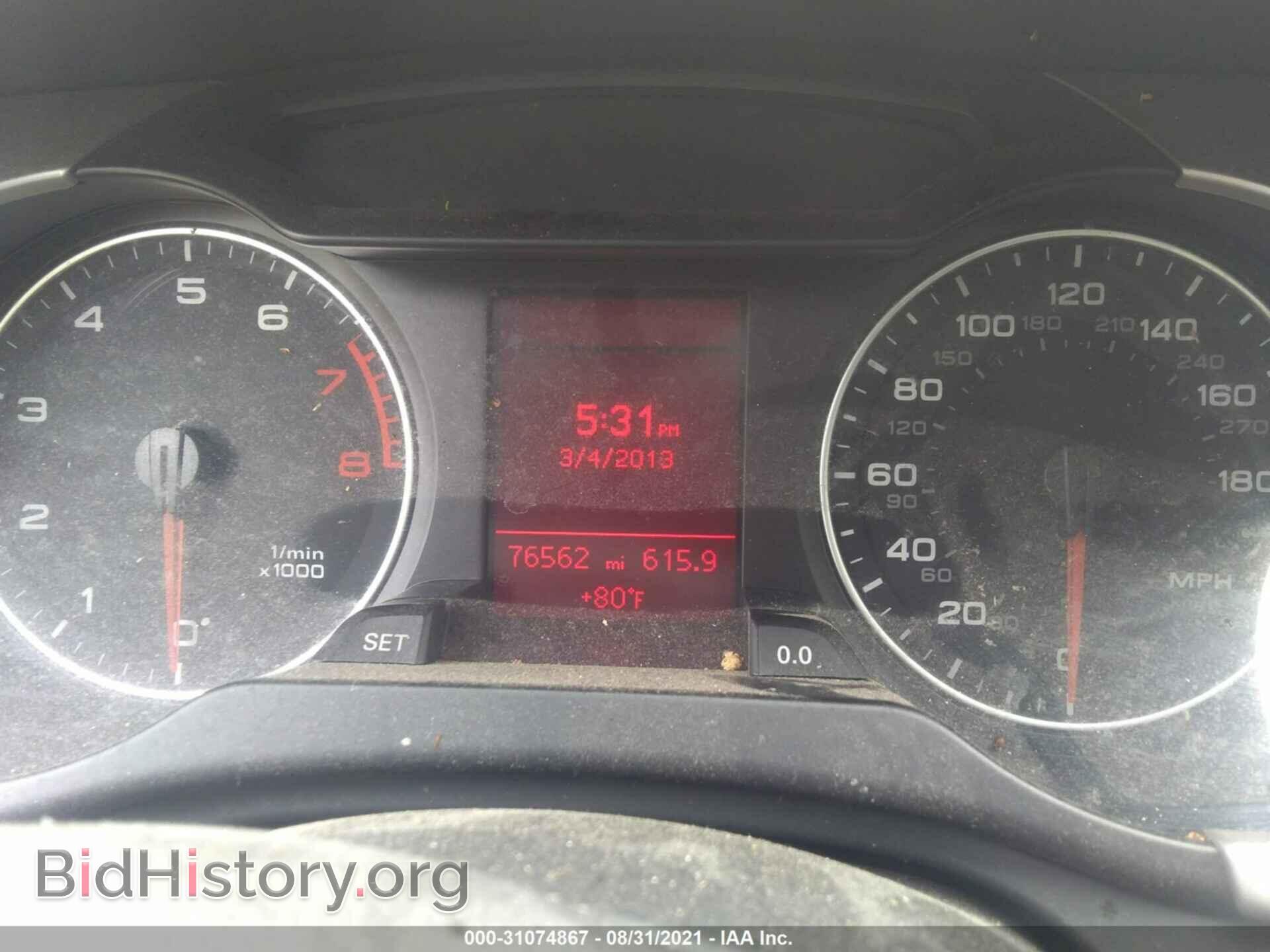 2012 AUDI A4 - VIN: WAUBFAFL4CA114447 - Фото 7