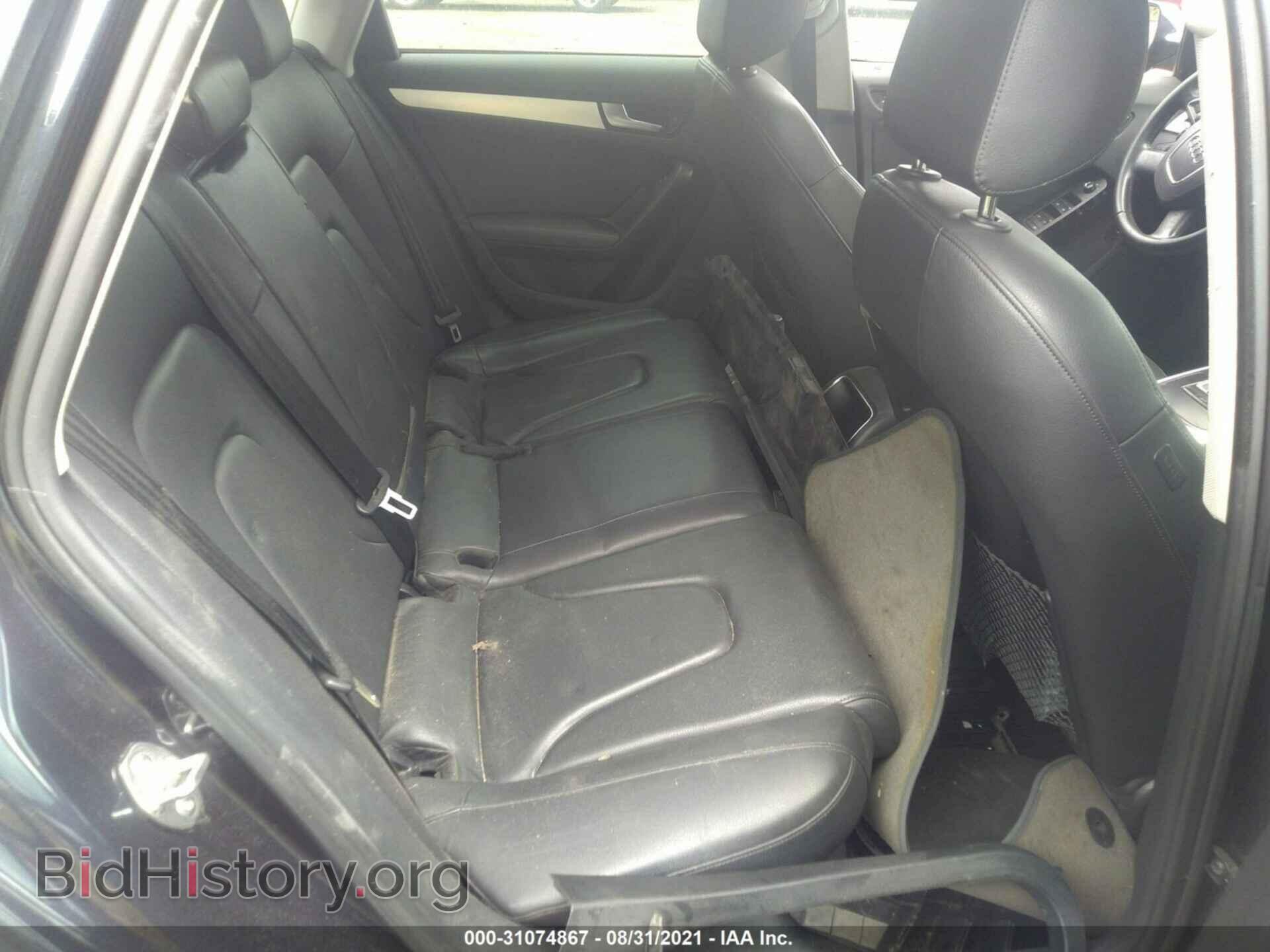 2012 AUDI A4 - VIN: WAUBFAFL4CA114447 - Фото 8