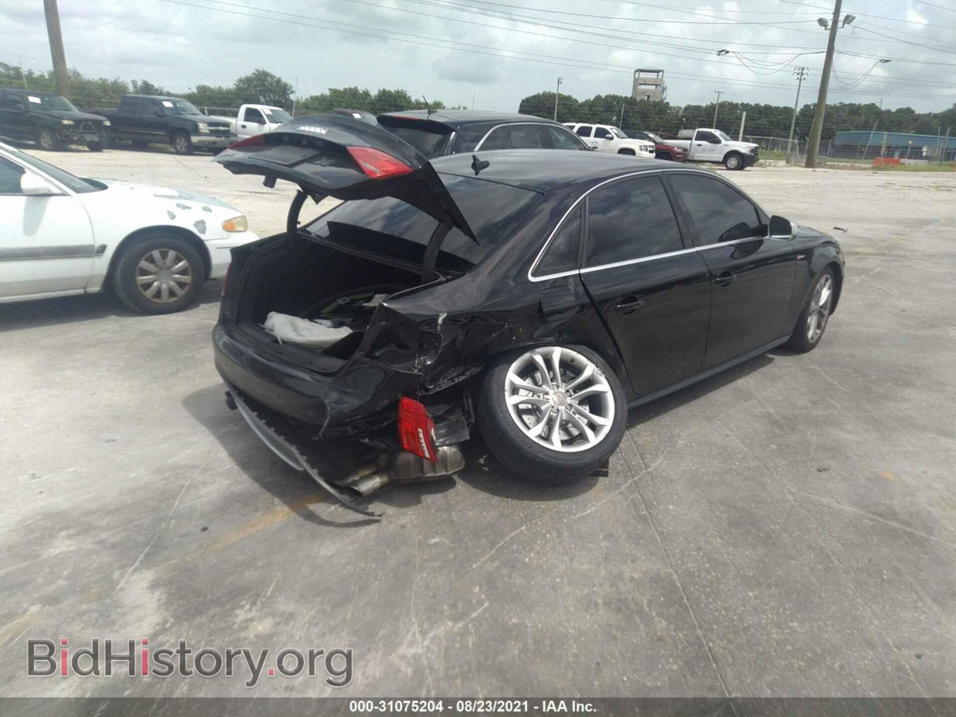 2012 AUDI S4 - VIN: WAUBGAFL8CA086696 - Фото 4