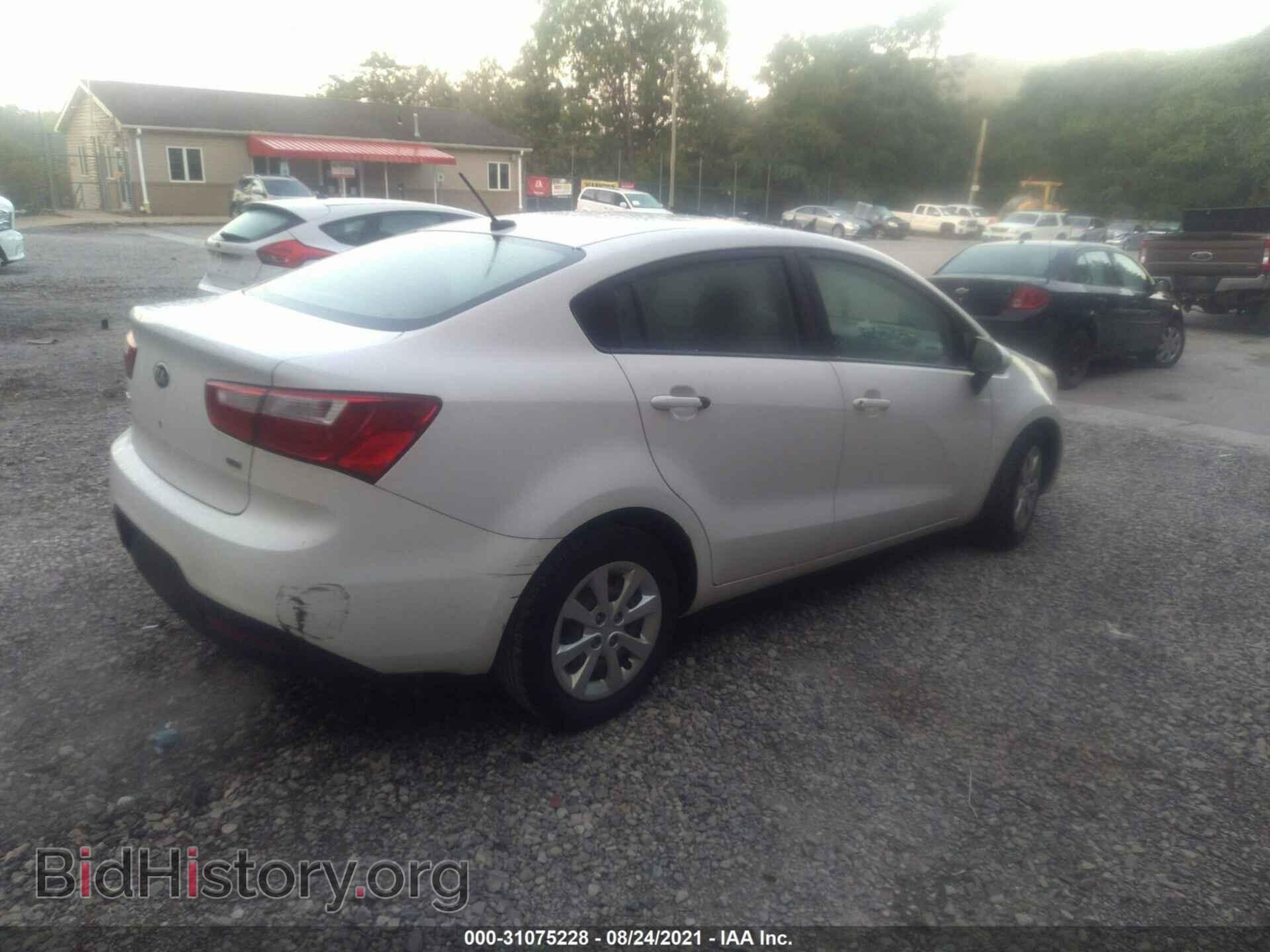 2013 KIA RIO - VIN: KNADM4A37D6223917 - Фото 4