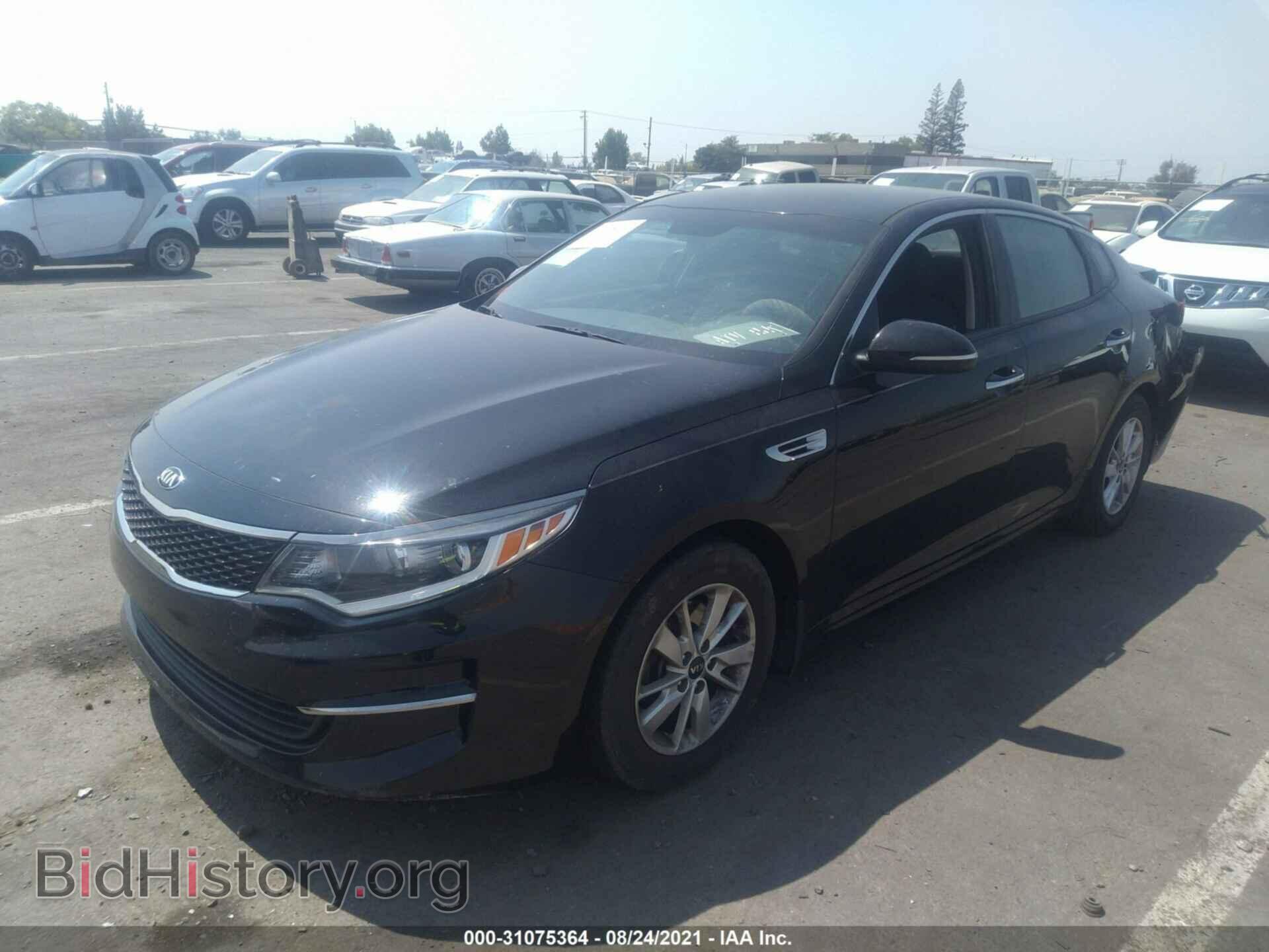 2016 KIA OPTIMA - VIN: 5XXGT4L33GG028502 - Фото 2
