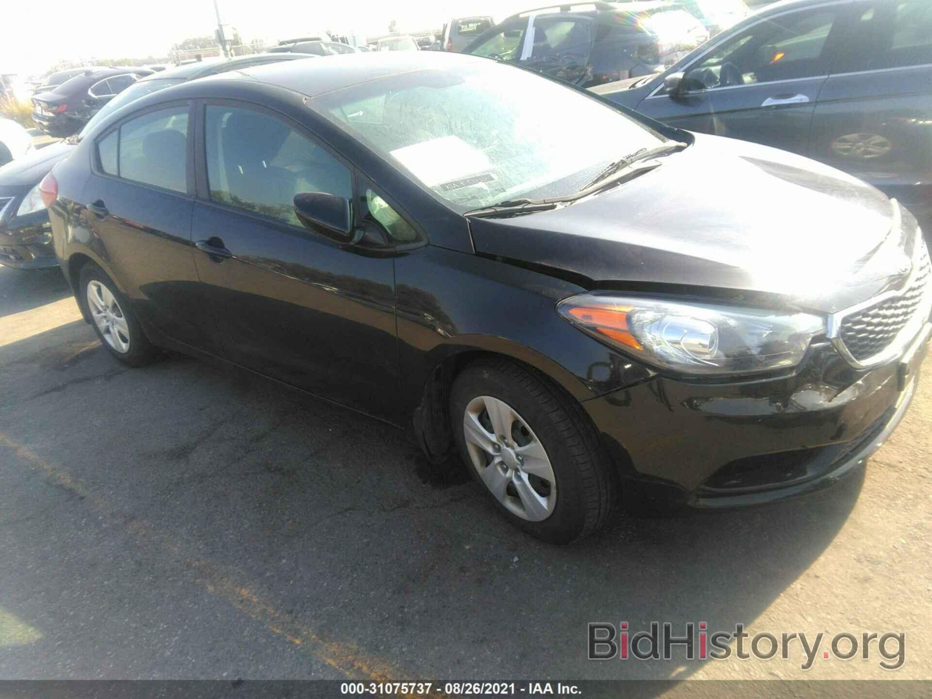 Photo KNAFK4A69G5619267 - KIA FORTE 2016