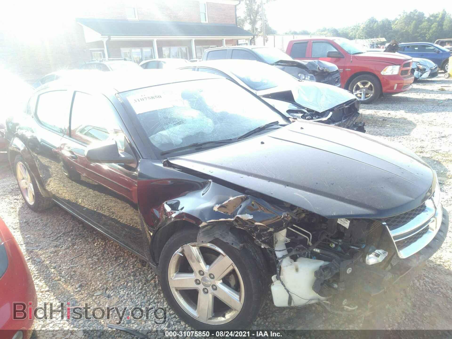 Фотография 1C3CDZAB8DN625863 - DODGE AVENGER 2013
