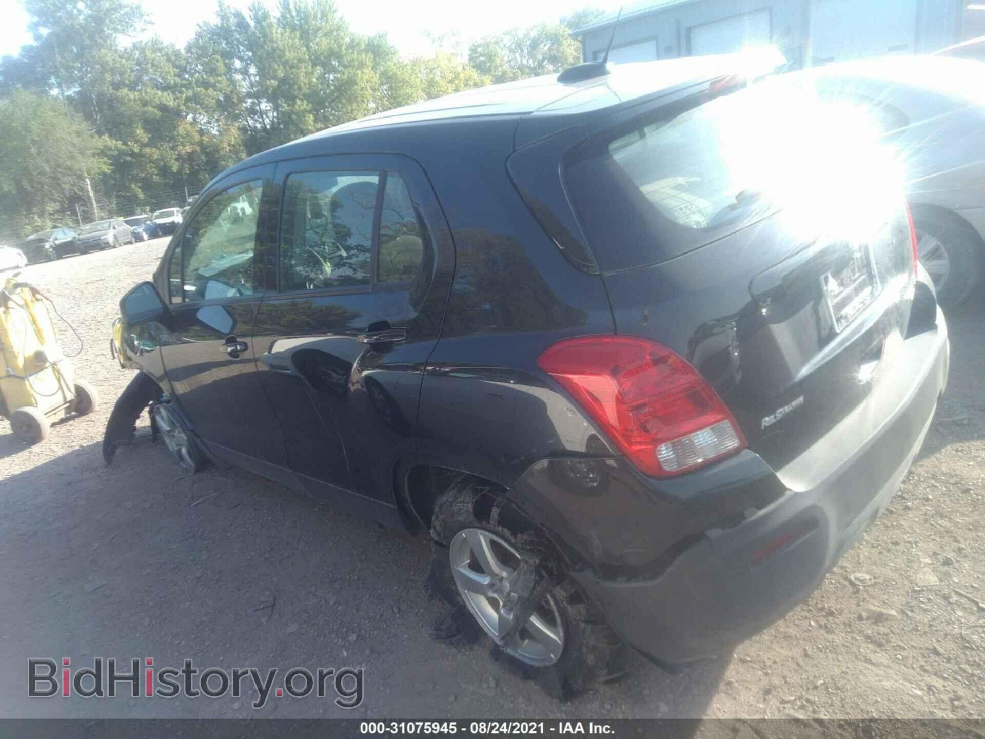 2016 CHEVROLET TRAX - VIN: KL7CJNSB2GB631902 - Фото 3