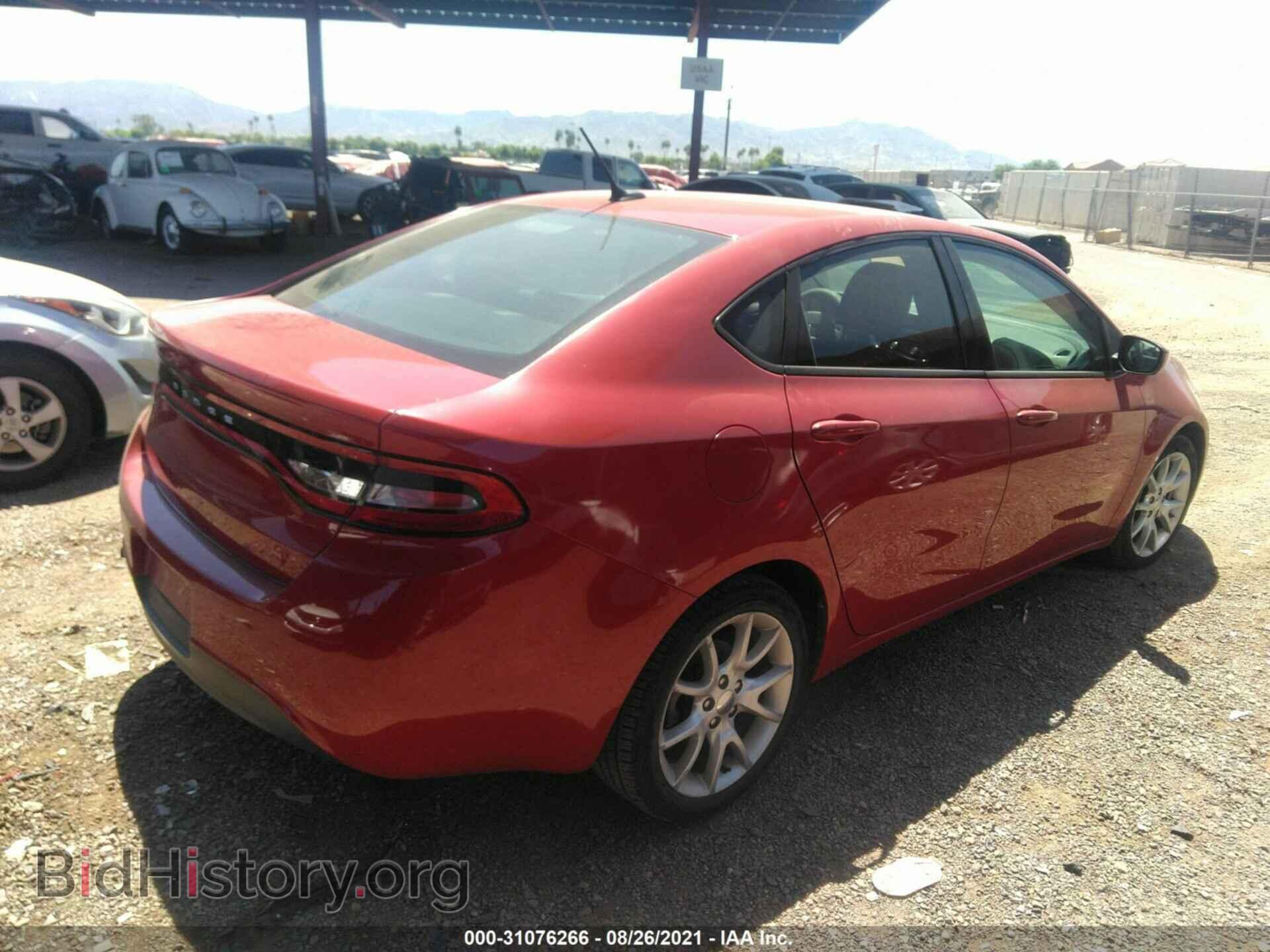 2013 DODGE DART - VIN: 1C3CDFBAXDD266445 - Photo 4
