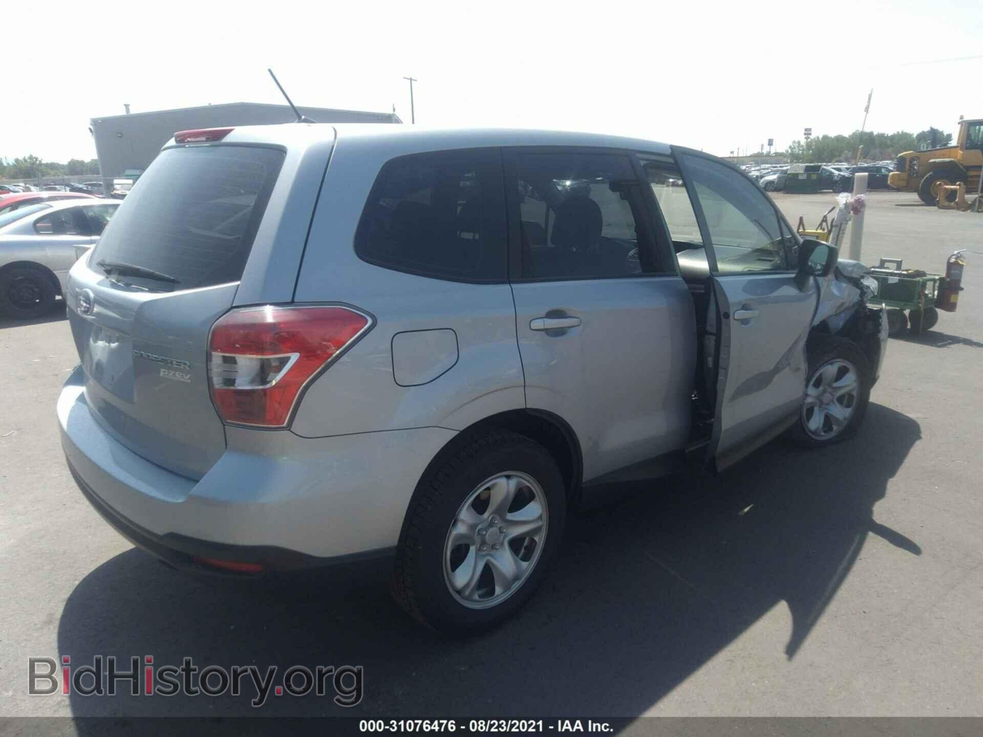 2014 SUBARU FORESTER - VIN: JF2SJAAC0EH451427 - Фото 4