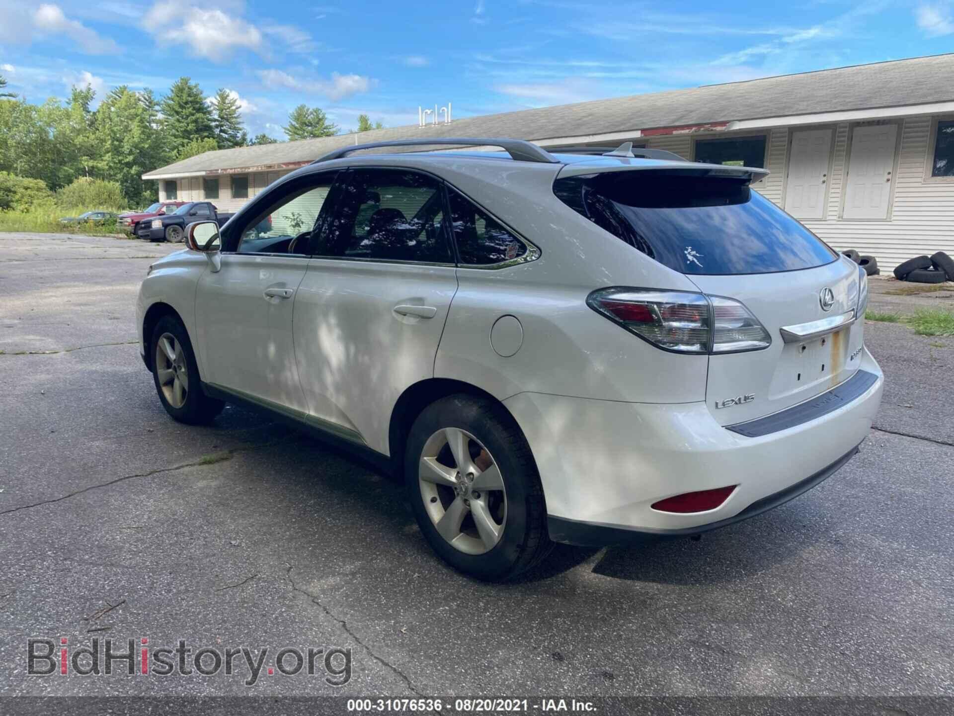 2010 LEXUS RX 350 - VIN: 2T2BK1BA9AC060005 - Фото 3
