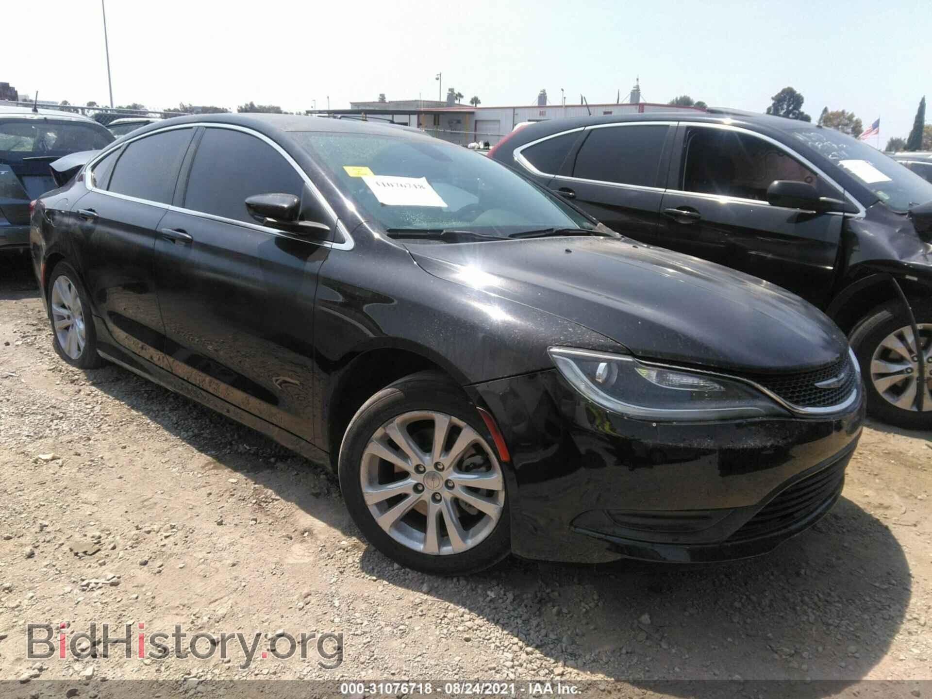 Фотография 1C3CCCFB8GN188766 - CHRYSLER 200 2016
