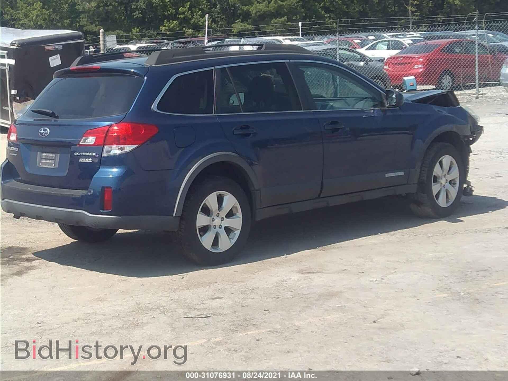 2011 SUBARU OUTBACK - VIN: 4S4BRBCC3B3435706 - Фото 4