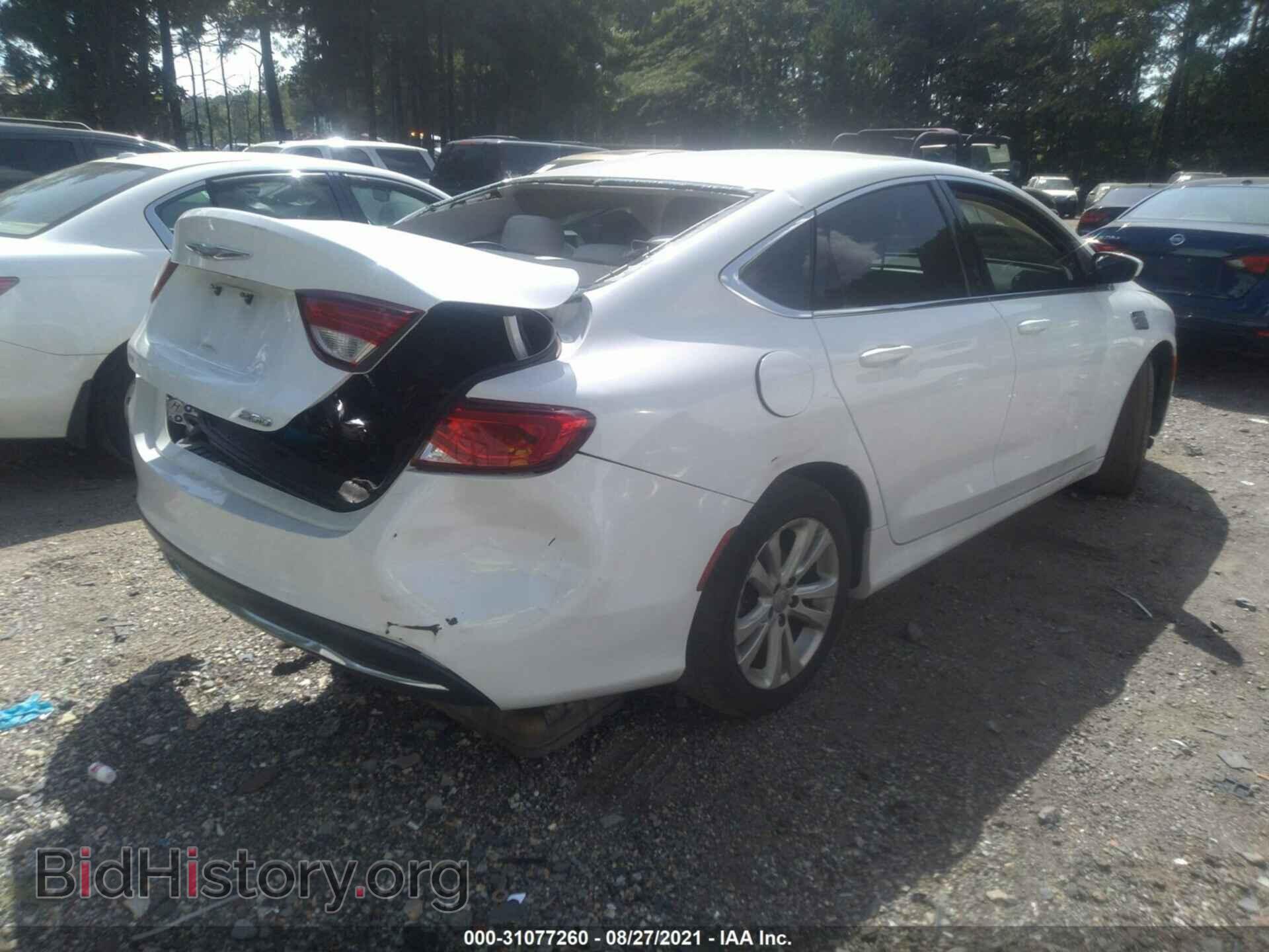 2015 CHRYSLER 200 - VIN: 1C3CCCAB3FN707941 - Фото 4