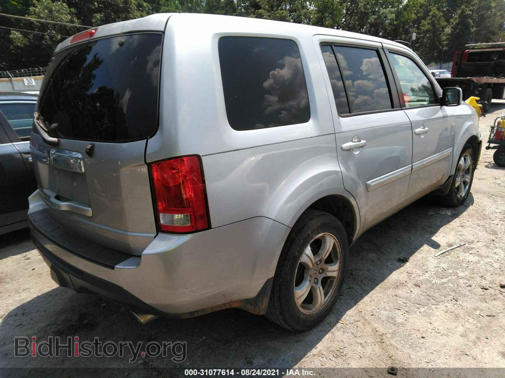 2012 HONDA PILOT - VIN: 5FNYF3H53CB004150 - Фото 4