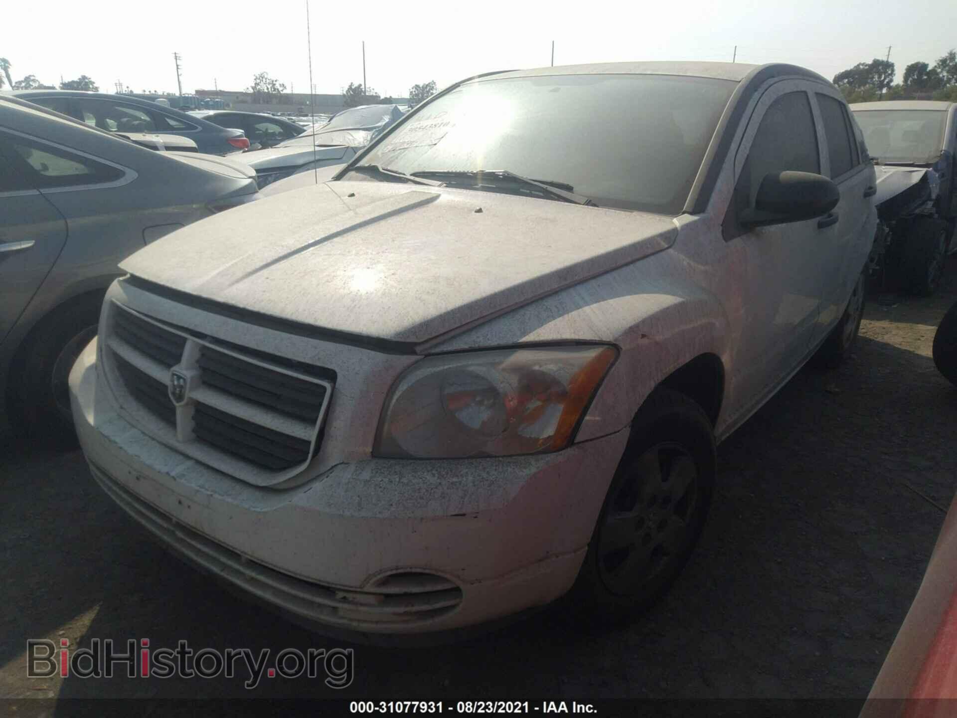 2007 DODGE CALIBER - VIN: 1B3HB28B27D506688 - Фото 2