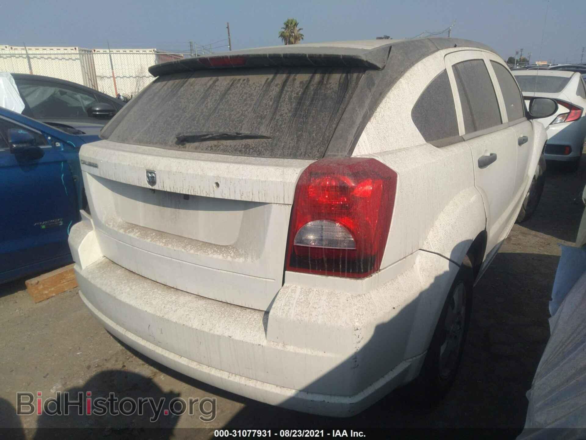2007 DODGE CALIBER - VIN: 1B3HB28B27D506688 - Фото 4