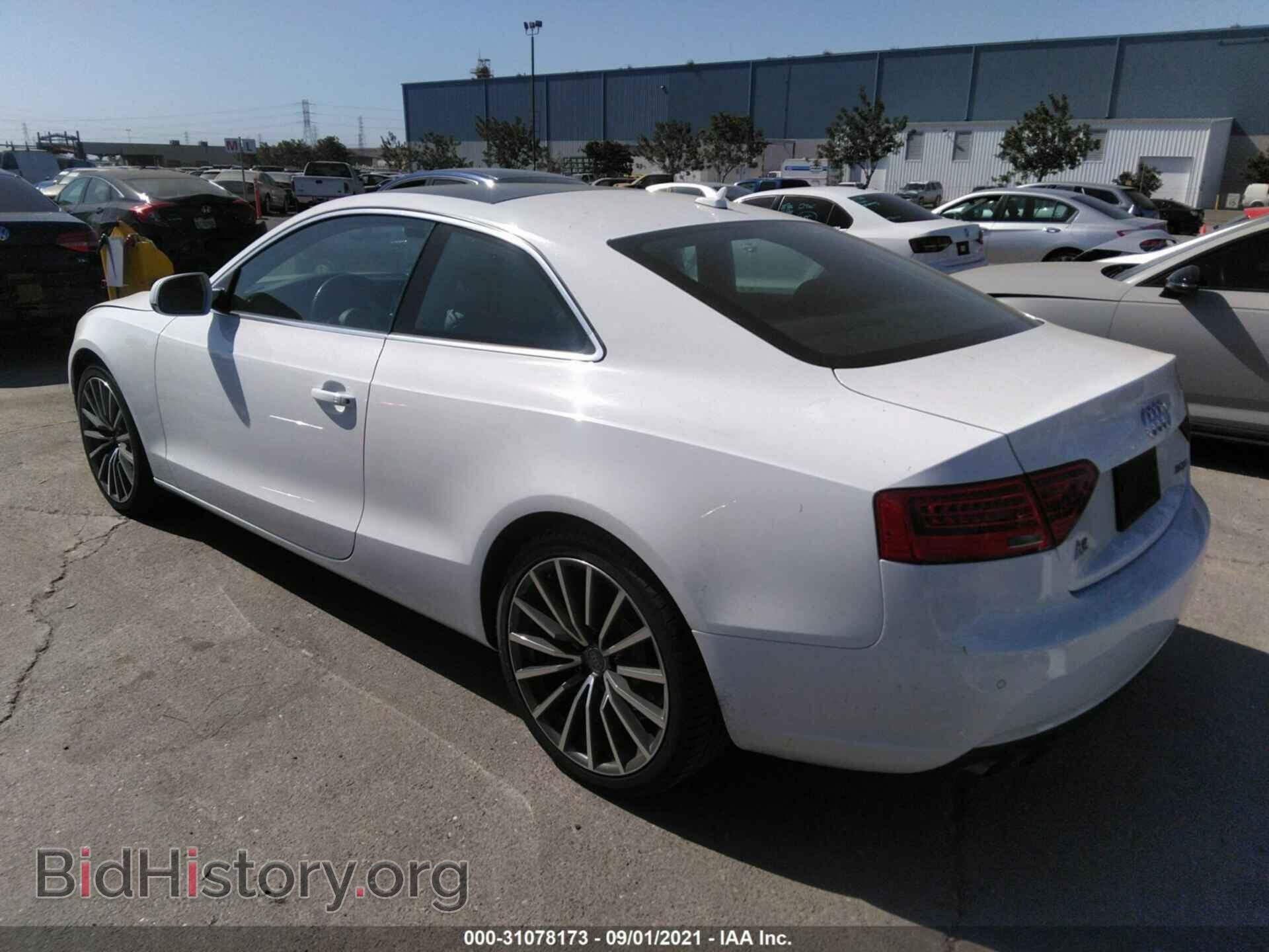2013 AUDI A5 - VIN: WAULFAFR6DA042497 - Фото 3