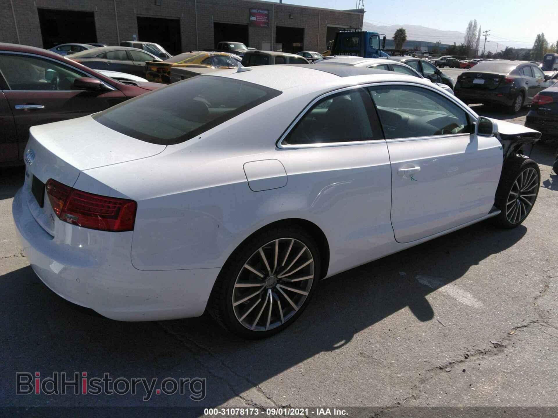 2013 AUDI A5 - VIN: WAULFAFR6DA042497 - Фото 4