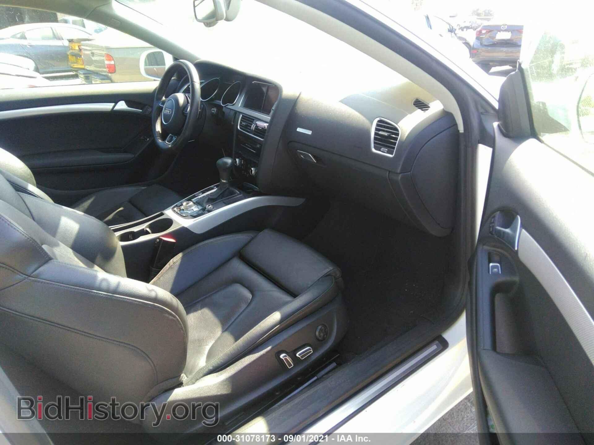 2013 AUDI A5 - VIN: WAULFAFR6DA042497 - Фото 5