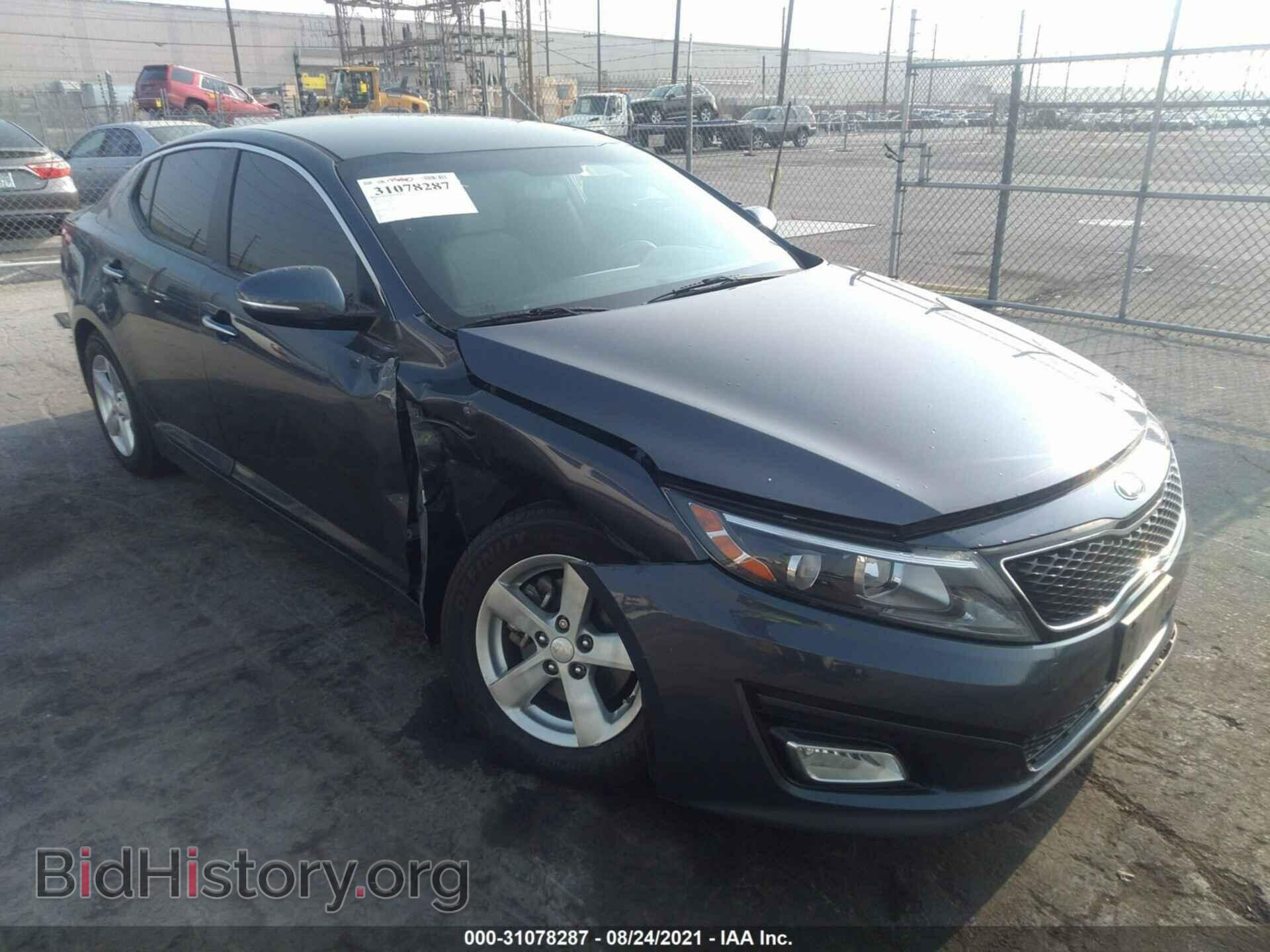 Фотография KNAGM4A79F5594408 - KIA OPTIMA 2015