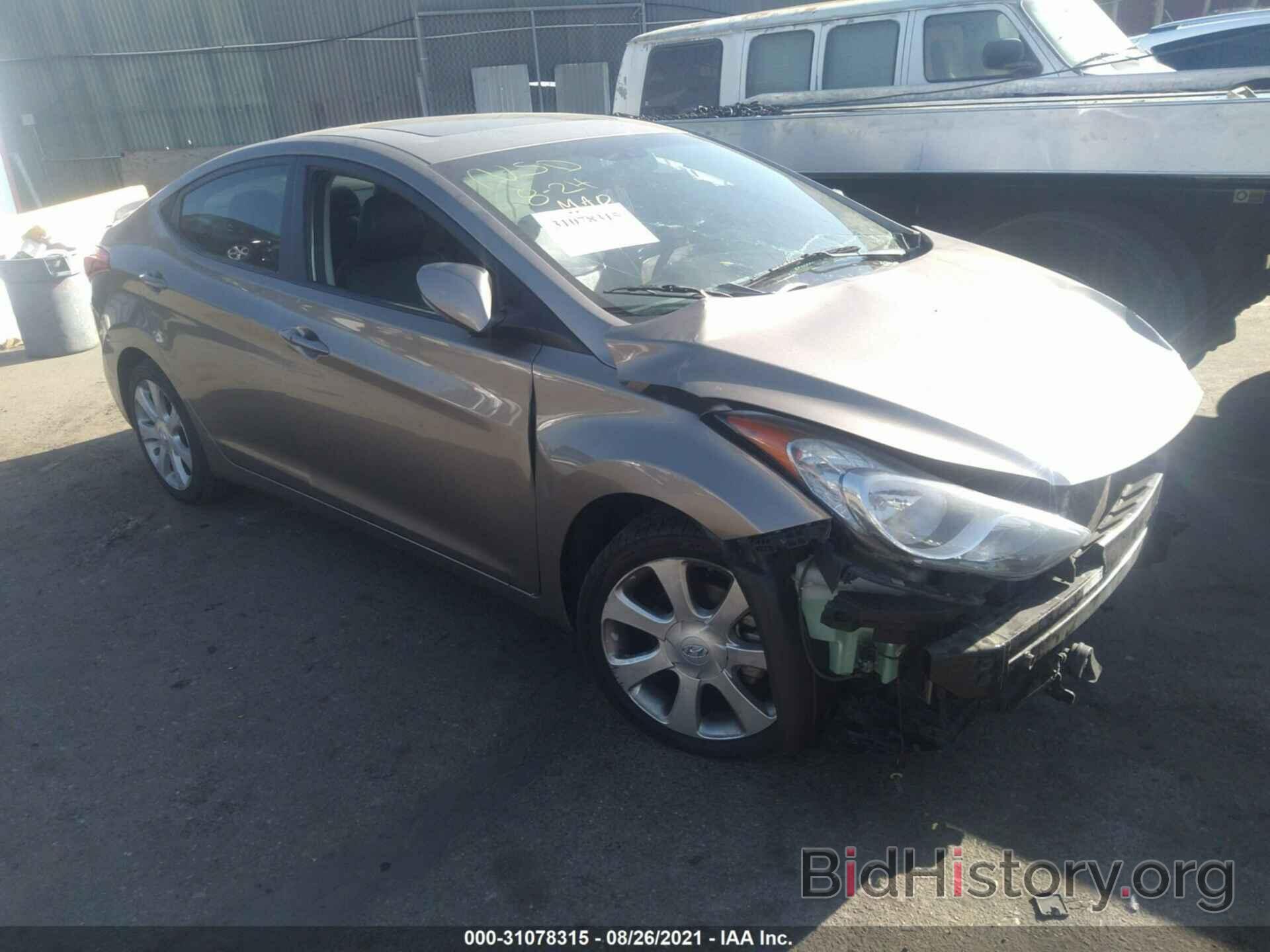 Photo 5NPDH4AE8DH446661 - HYUNDAI ELANTRA 2013