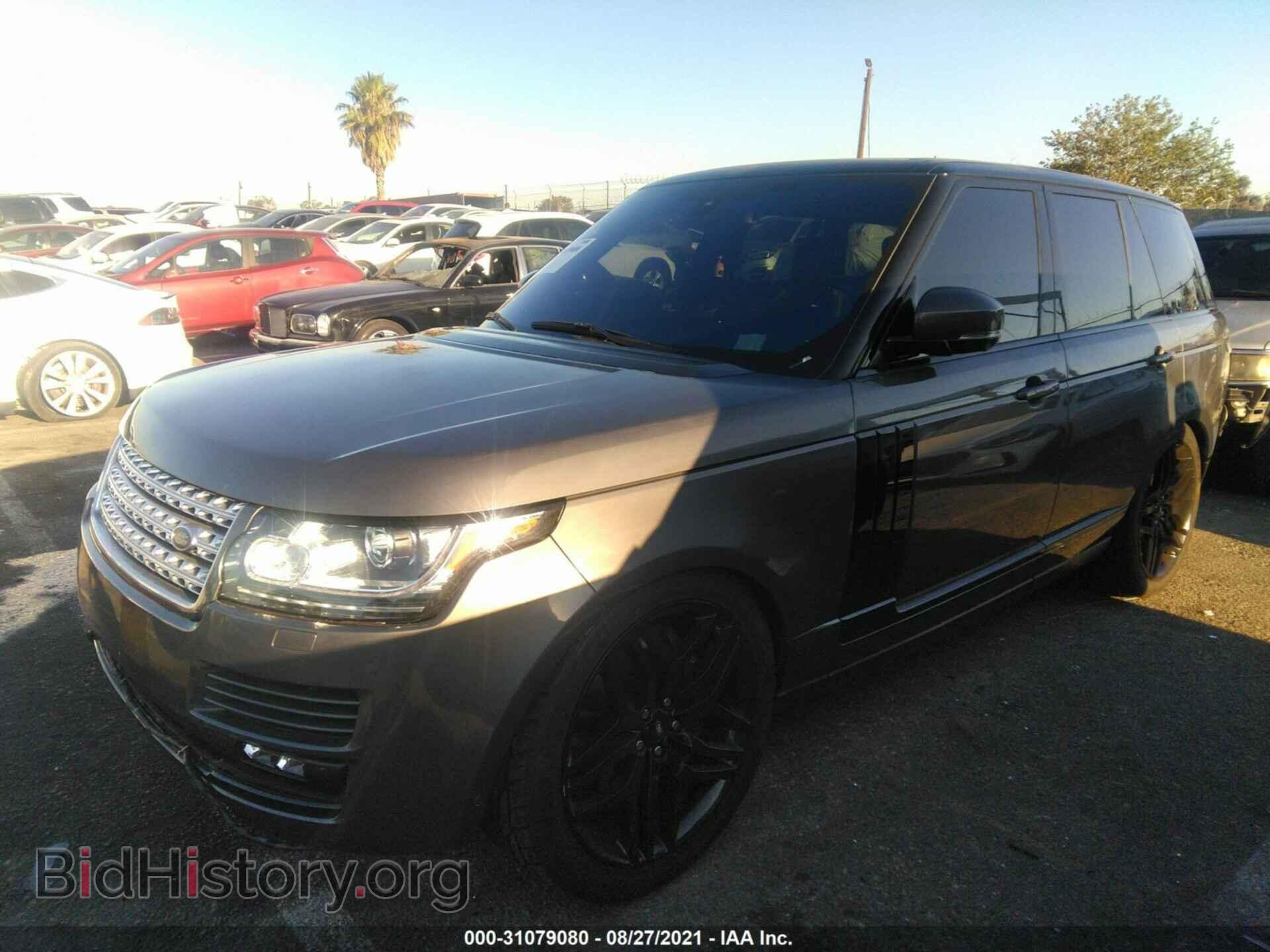2016 LAND ROVER RANGE ROVER - VIN: SALGS2VF5GA283820 - Фото 2