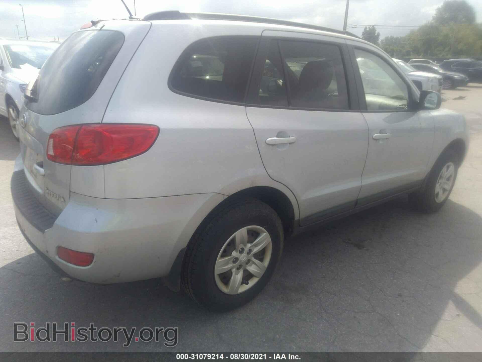 2009 HYUNDAI SANTA FE - VIN: 5NMSG13D99H277624 - Фото 4