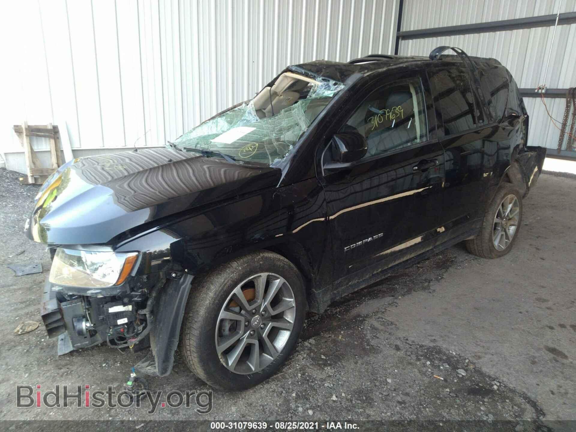 2016 JEEP COMPASS - VIN: 1C4NJDEB5GD544436 - Фото 2