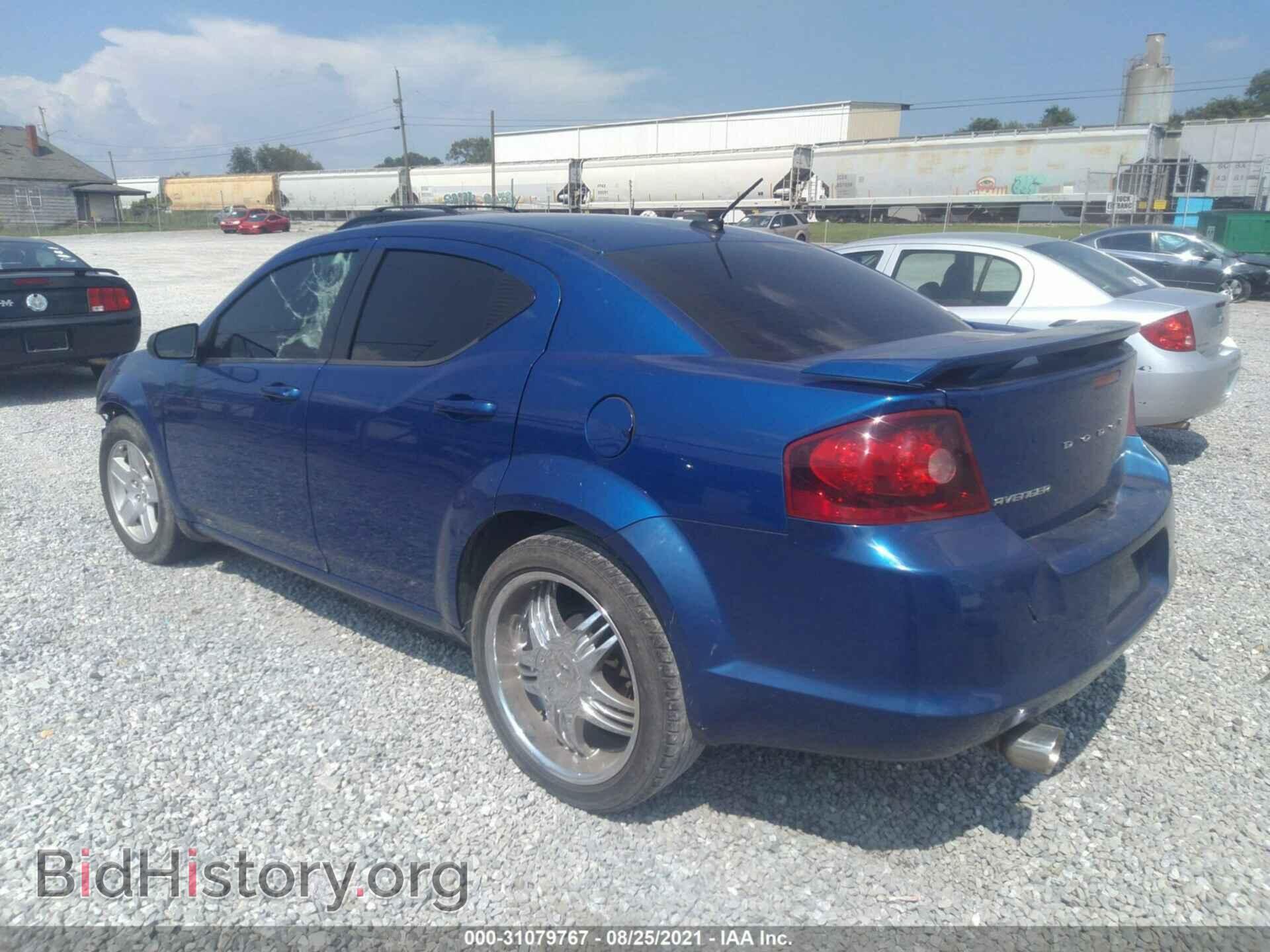 2013 DODGE AVENGER - VIN: 1C3CDZAG0DN521301 - Фото 3