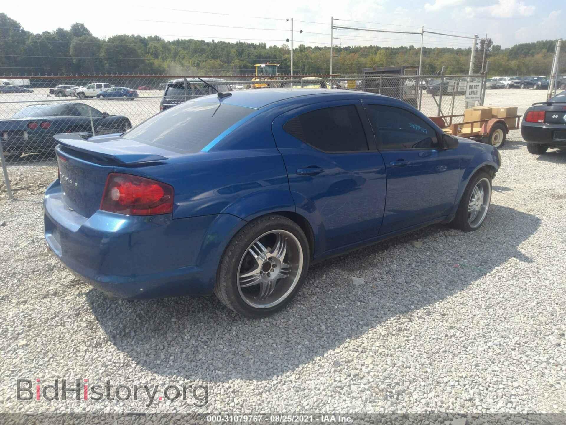 2013 DODGE AVENGER - VIN: 1C3CDZAG0DN521301 - Фото 4