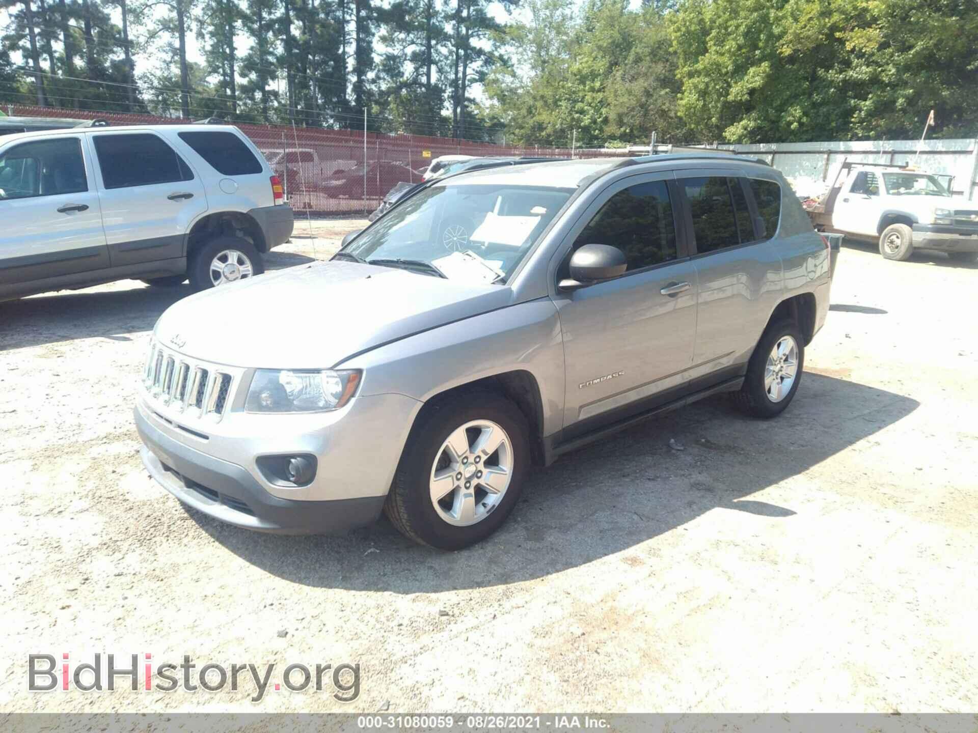 2014 JEEP COMPASS - VIN: 1C4NJCBA2ED789195 - Фото 2