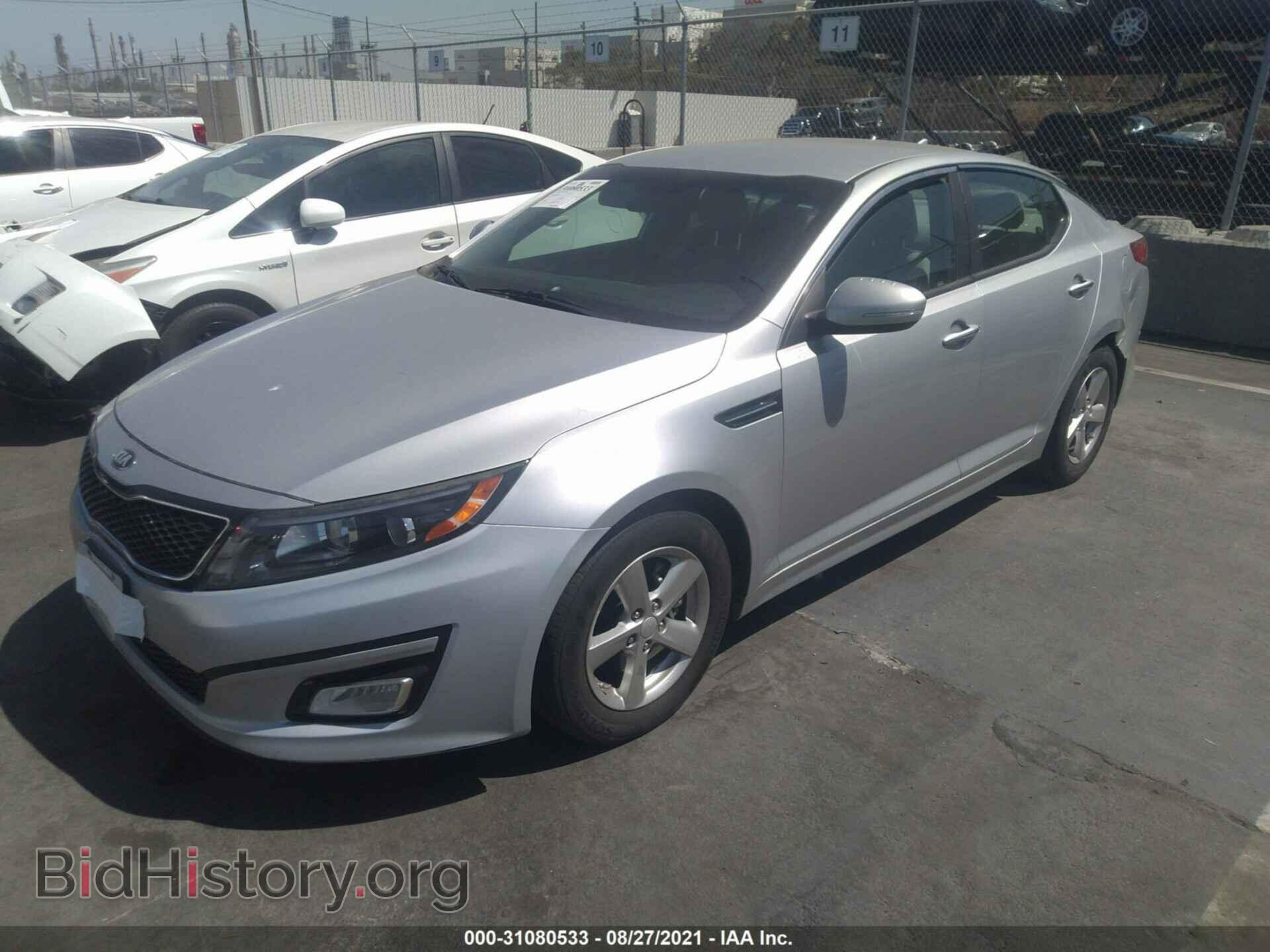 2015 KIA OPTIMA - VIN: 5XXGM4A72FG497792 - Фото 2