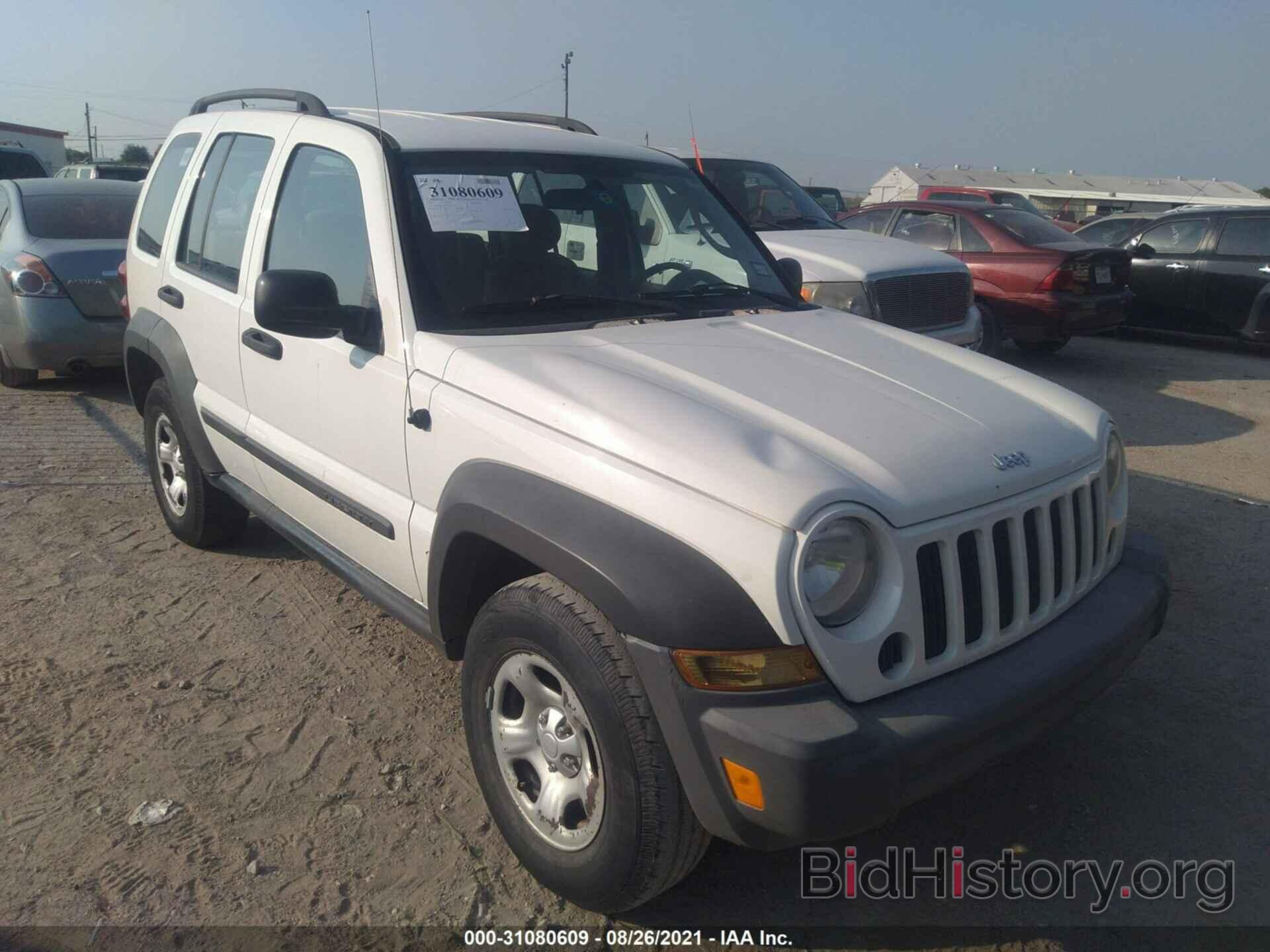 Photo 1J4GK48K37W512424 - JEEP LIBERTY 2007