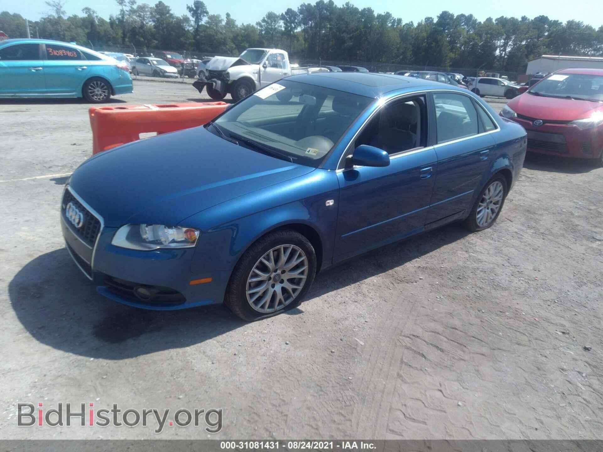 2008 AUDI A4 - VIN: WAUDF78E88A159473 - Фото 2