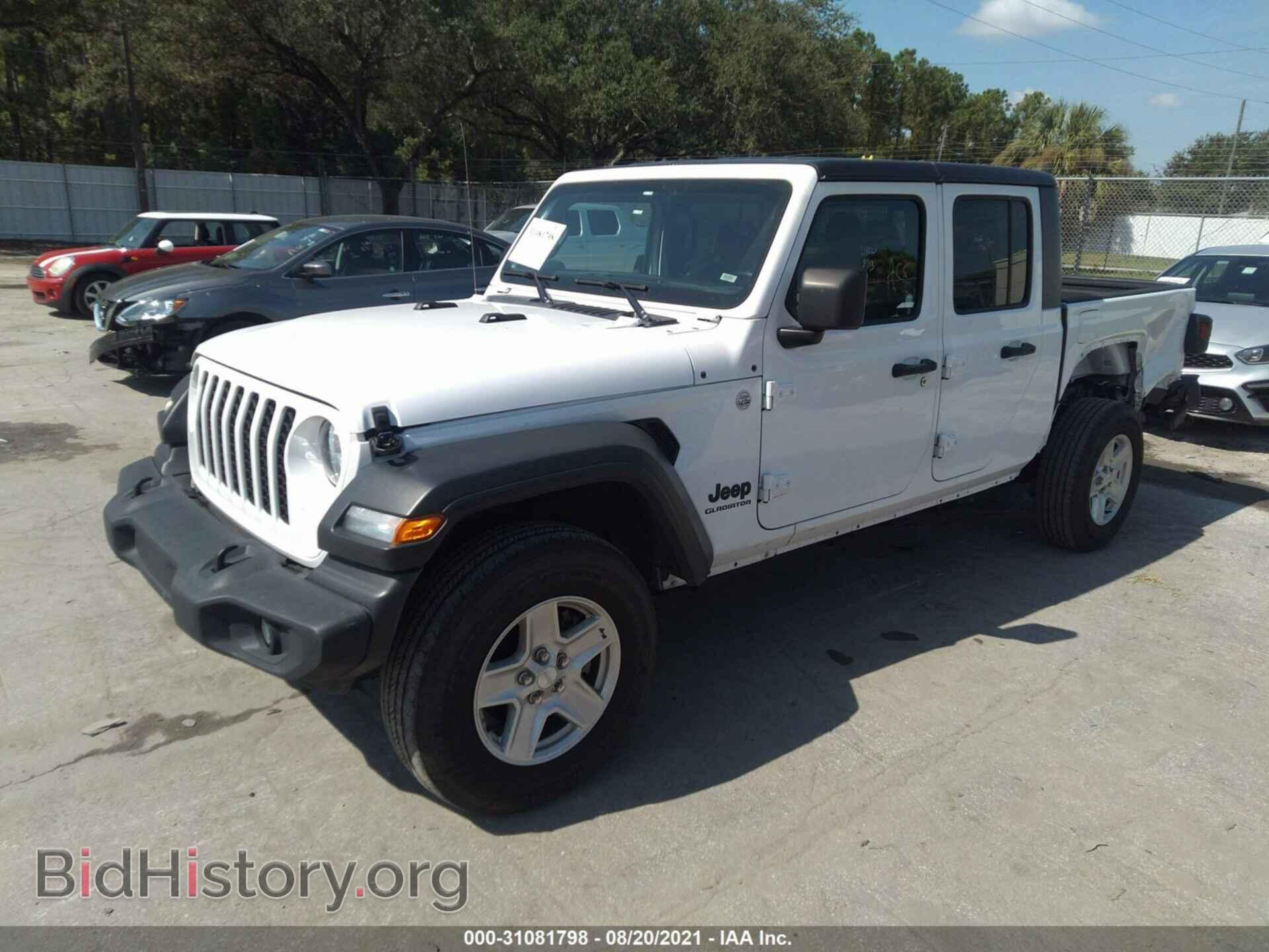 2020 JEEP GLADIATOR - VIN: 1C6HJTAG0LL162105 - Фото 2