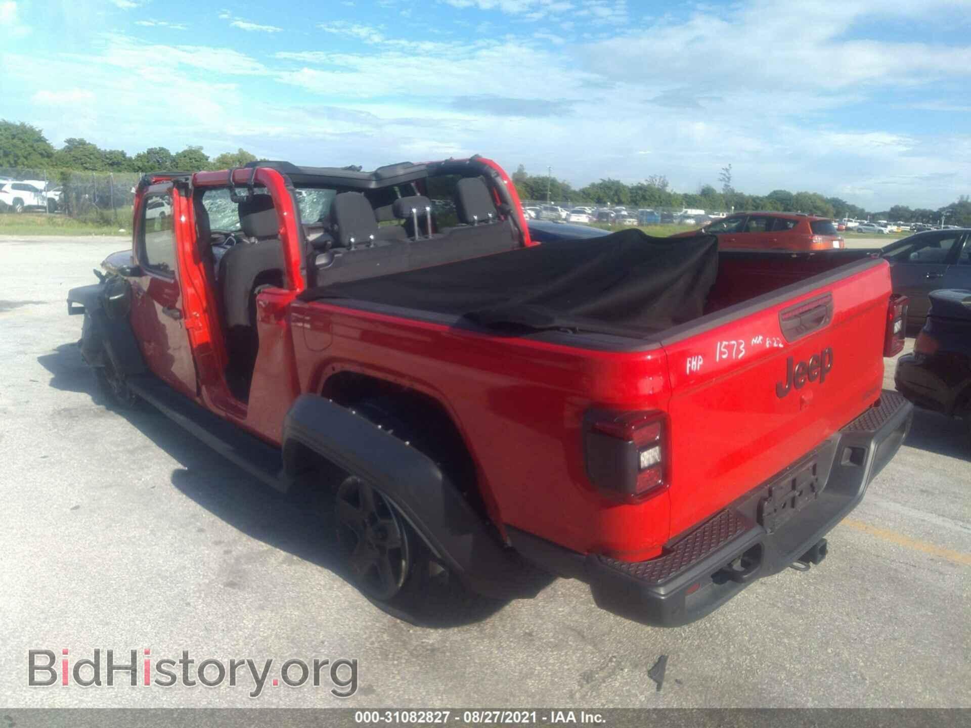 2020 JEEP GLADIATOR - VIN: 1C6JJTAG2LL121573 - Фото 3