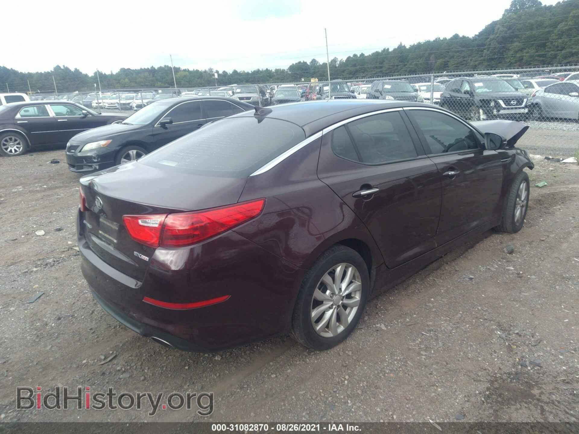 2015 KIA OPTIMA - VIN: 5XXGN4A72FG453336 - Фото 4