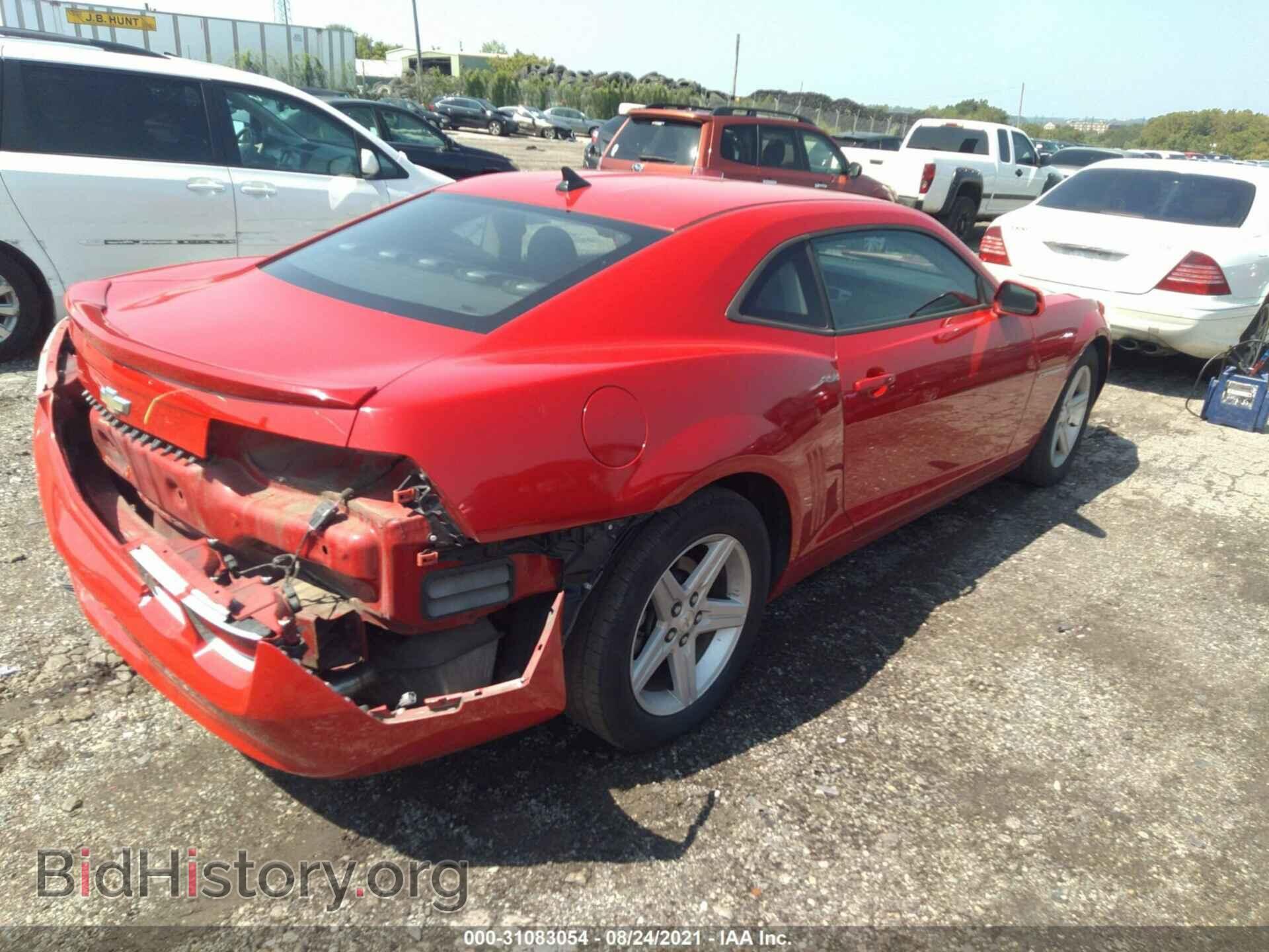 2012 CHEVROLET CAMARO - VIN: 2G1FB1E37C9102279 - Фото 4