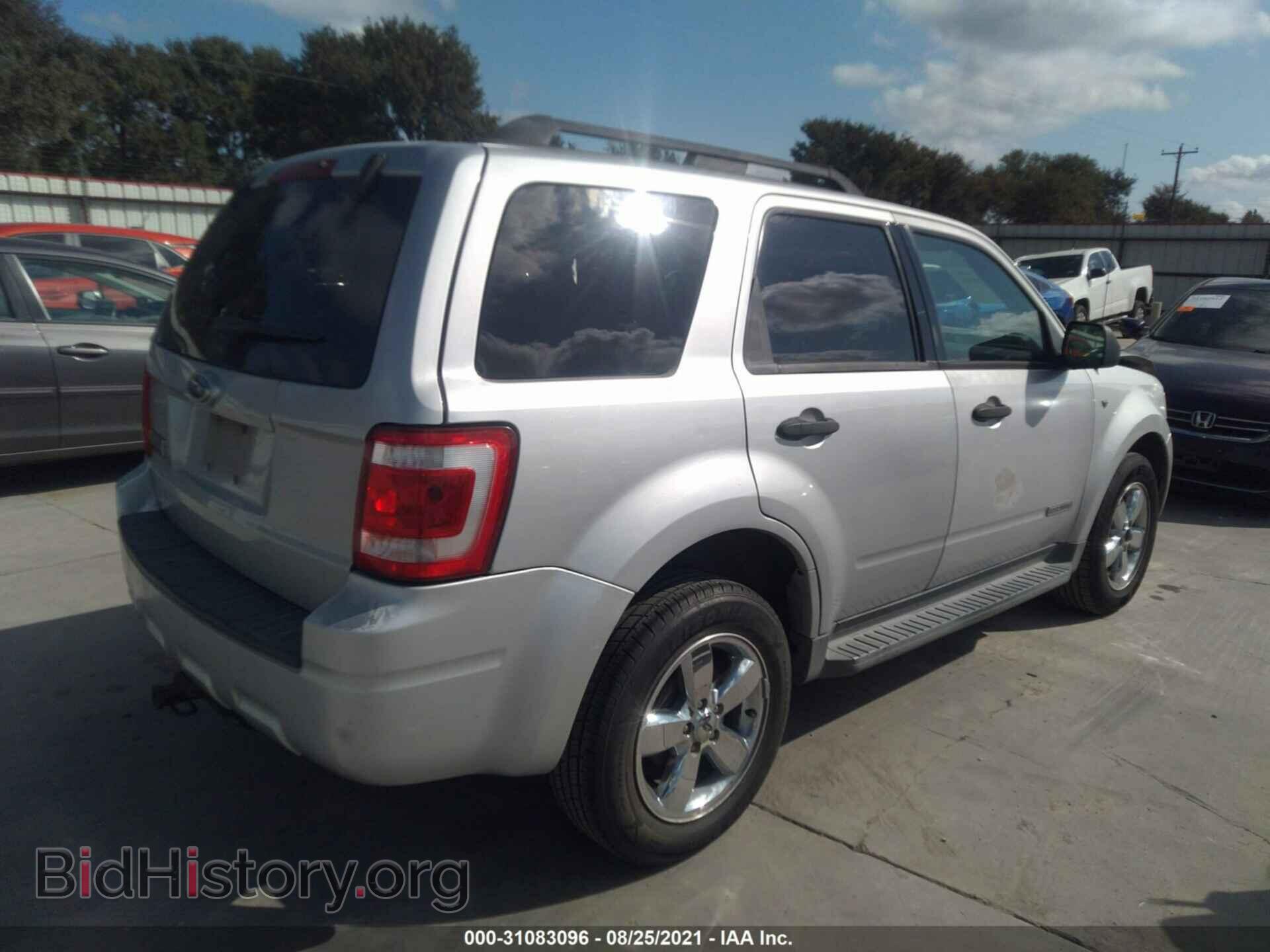 2008 FORD ESCAPE - VIN: 1FMCU03148KD14963 - Фото 4