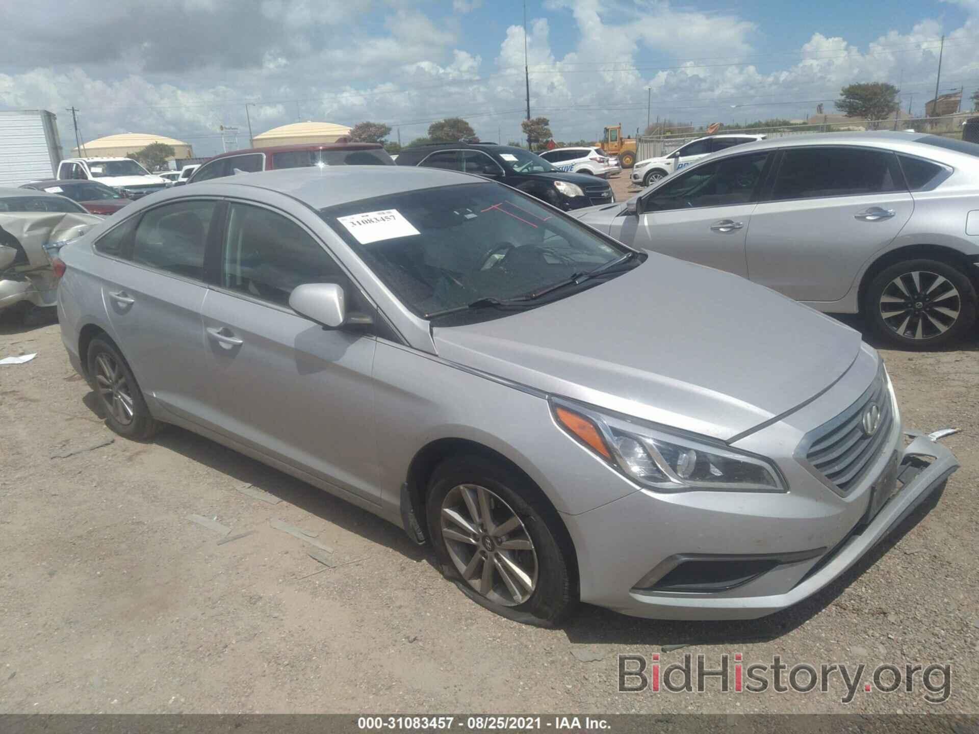 Photo 5NPE24AF4GH327976 - HYUNDAI SONATA 2016