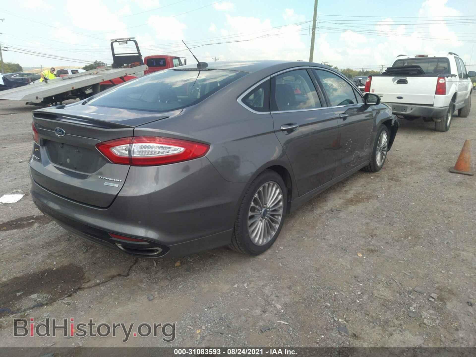 2013 FORD FUSION - VIN: 3FA6P0K96DR356014 - Фото 4